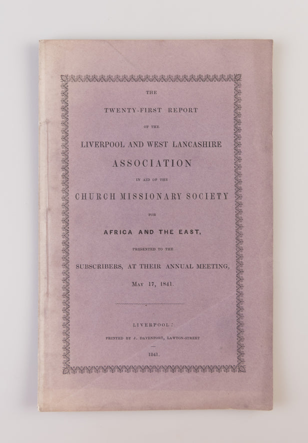 The Twenty-first Report of the Liverpool and West Lancashire Association