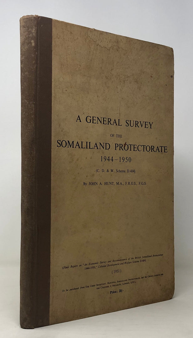 A General Survey of the Somaliland Protectorate 194-19500 (C. D. & W. Scheme D.484).