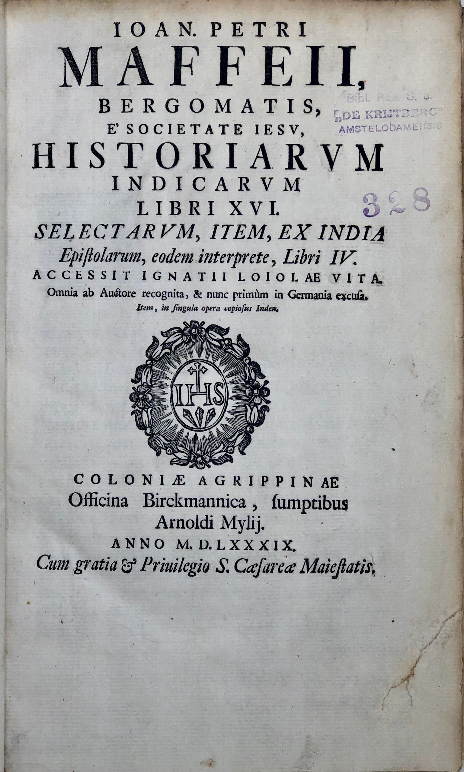 Historiarum Indecorum libri XVI