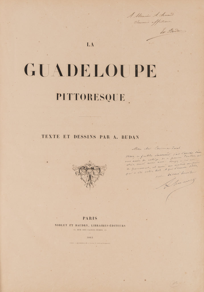 La Guadeloupe Pittoresque.