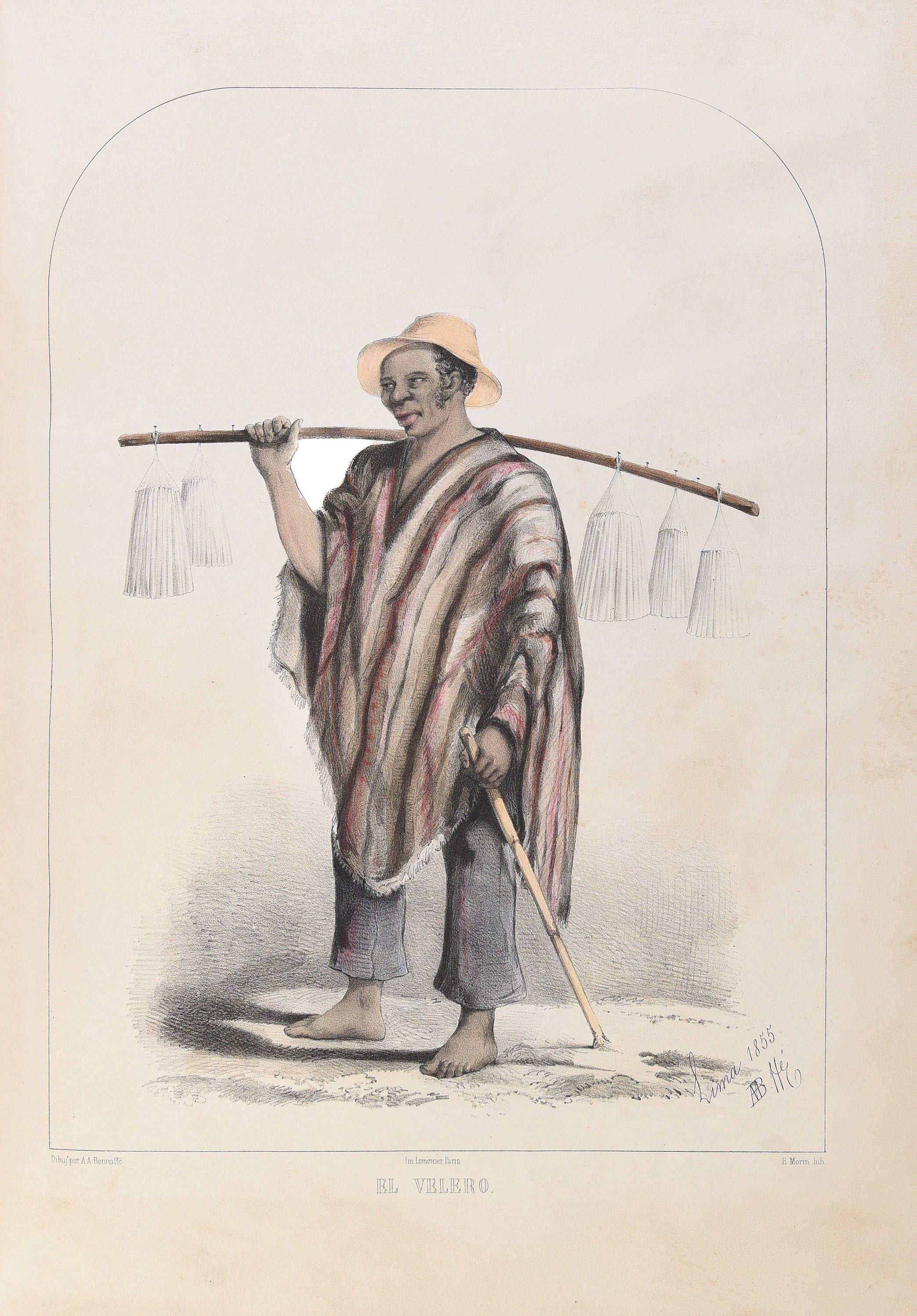 Recuerdos de Lima. Album Tipos, Trajes y Costumbres.