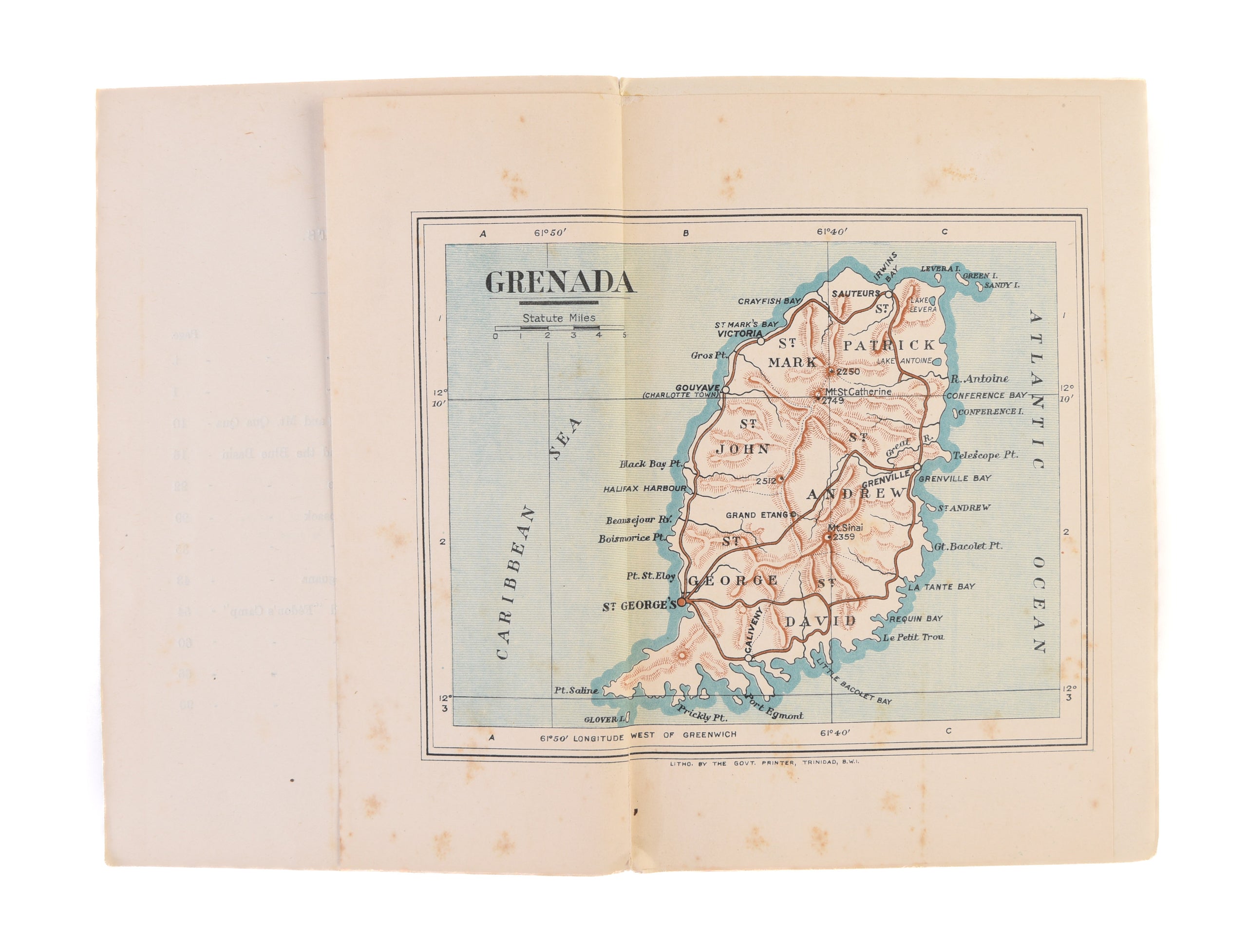 Up Hill and down Dale in Grenada. With a Foreword by the Hon'ble Gerald Smith, Colonial Treasurer, British Honduras.