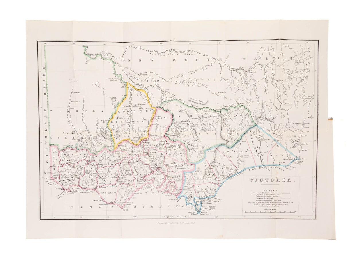 Victoria and the Australian Gold Mines in 1857; with Notes on the Overland Route from Australia, via Suez.