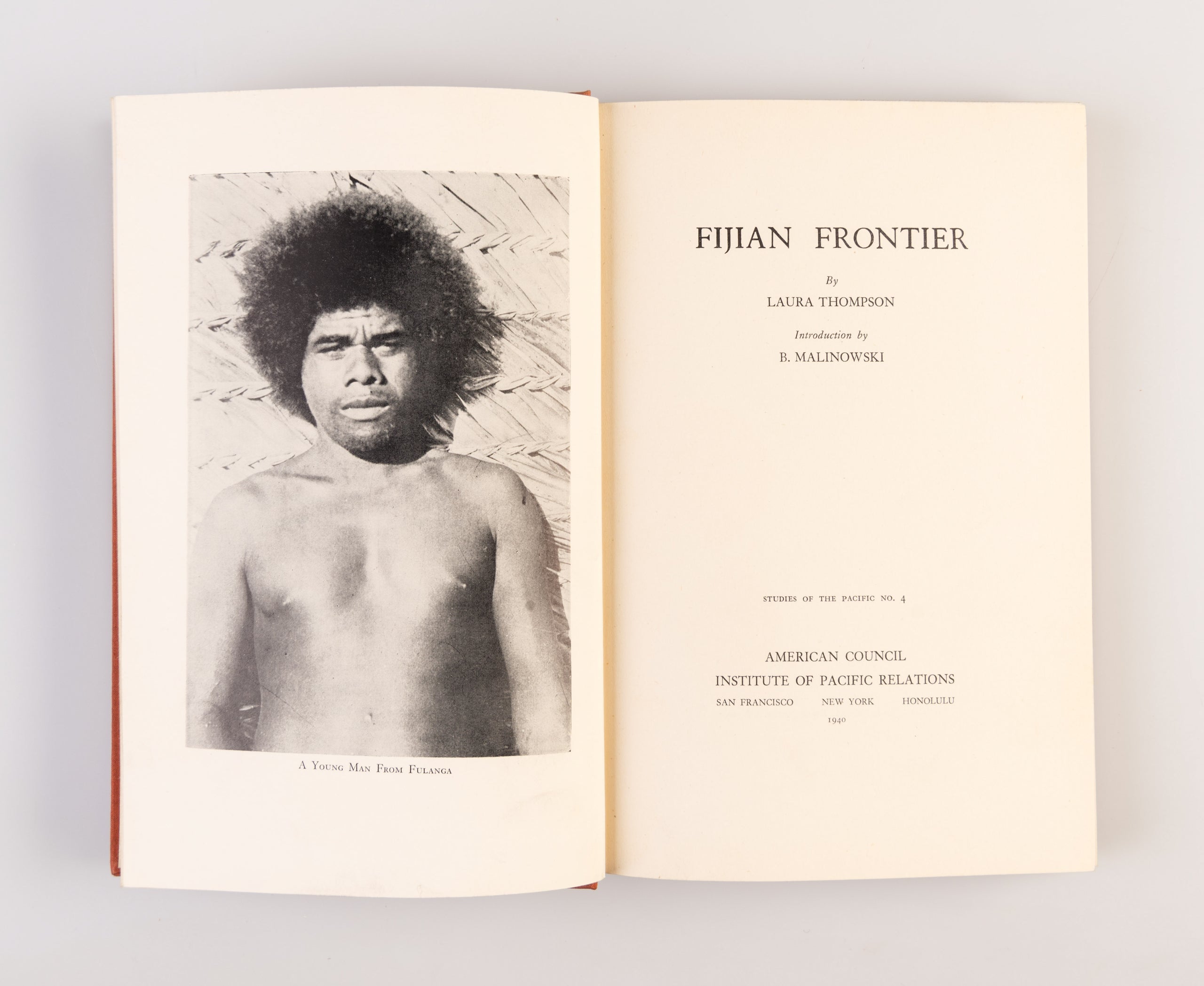 Fijian Frontier (Studies of the Pacific No. 4).