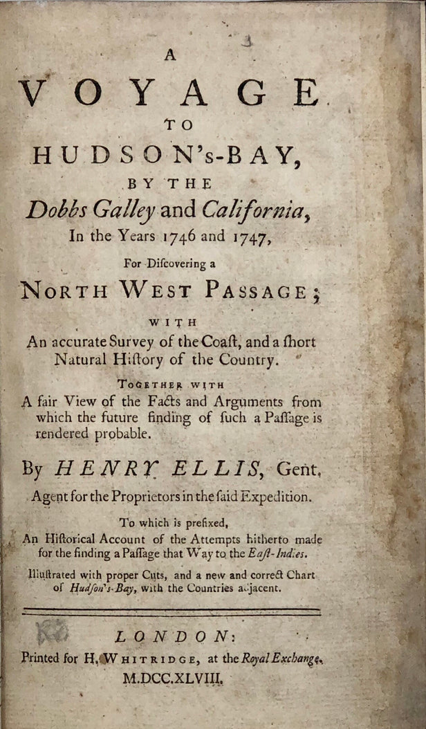 A Voyage to Hudson's Bay.