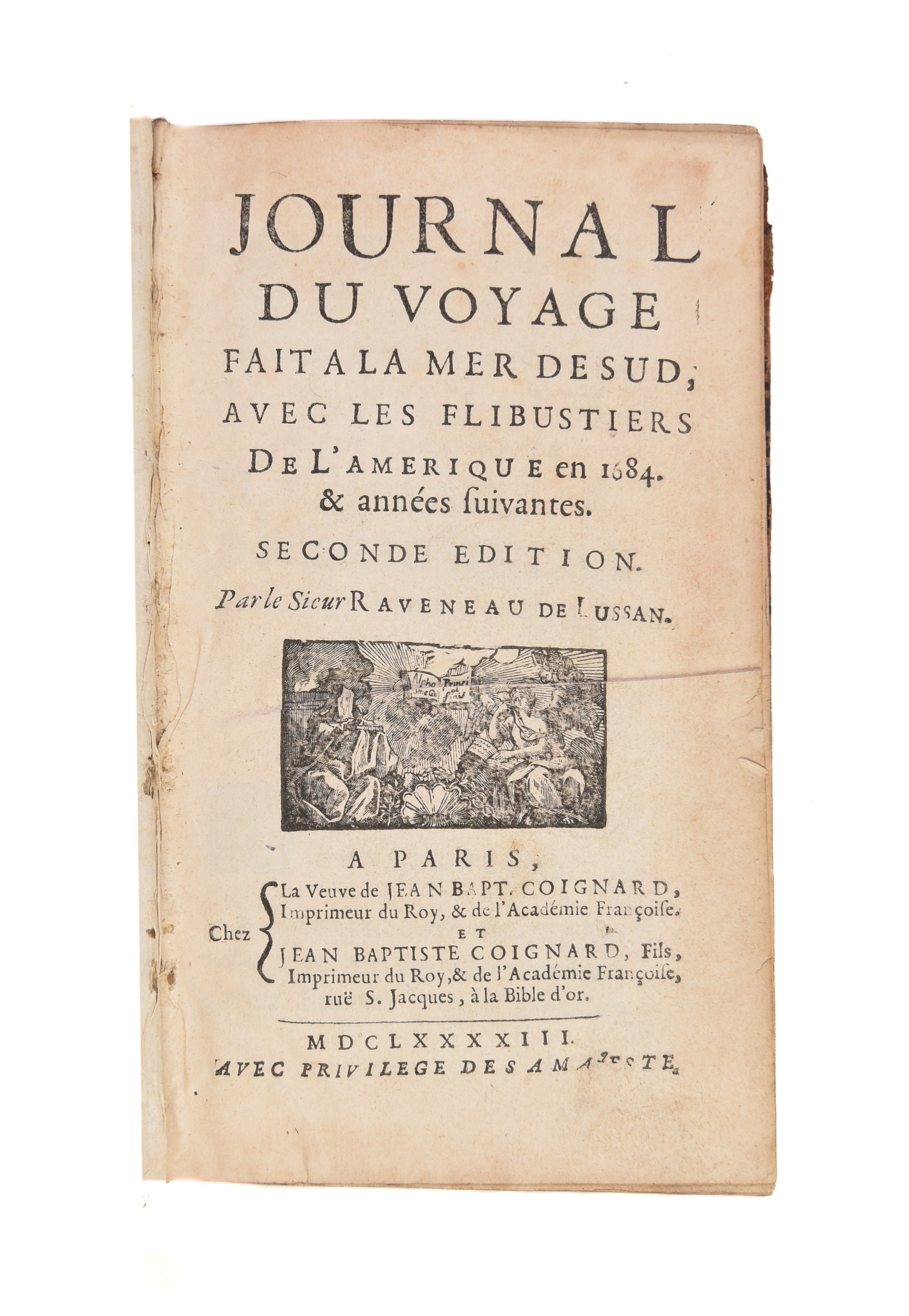 Journal de Voyage fait a la mer de Sud, avec les Flibustiers de l'Amerique en 1684 & années suivantes.