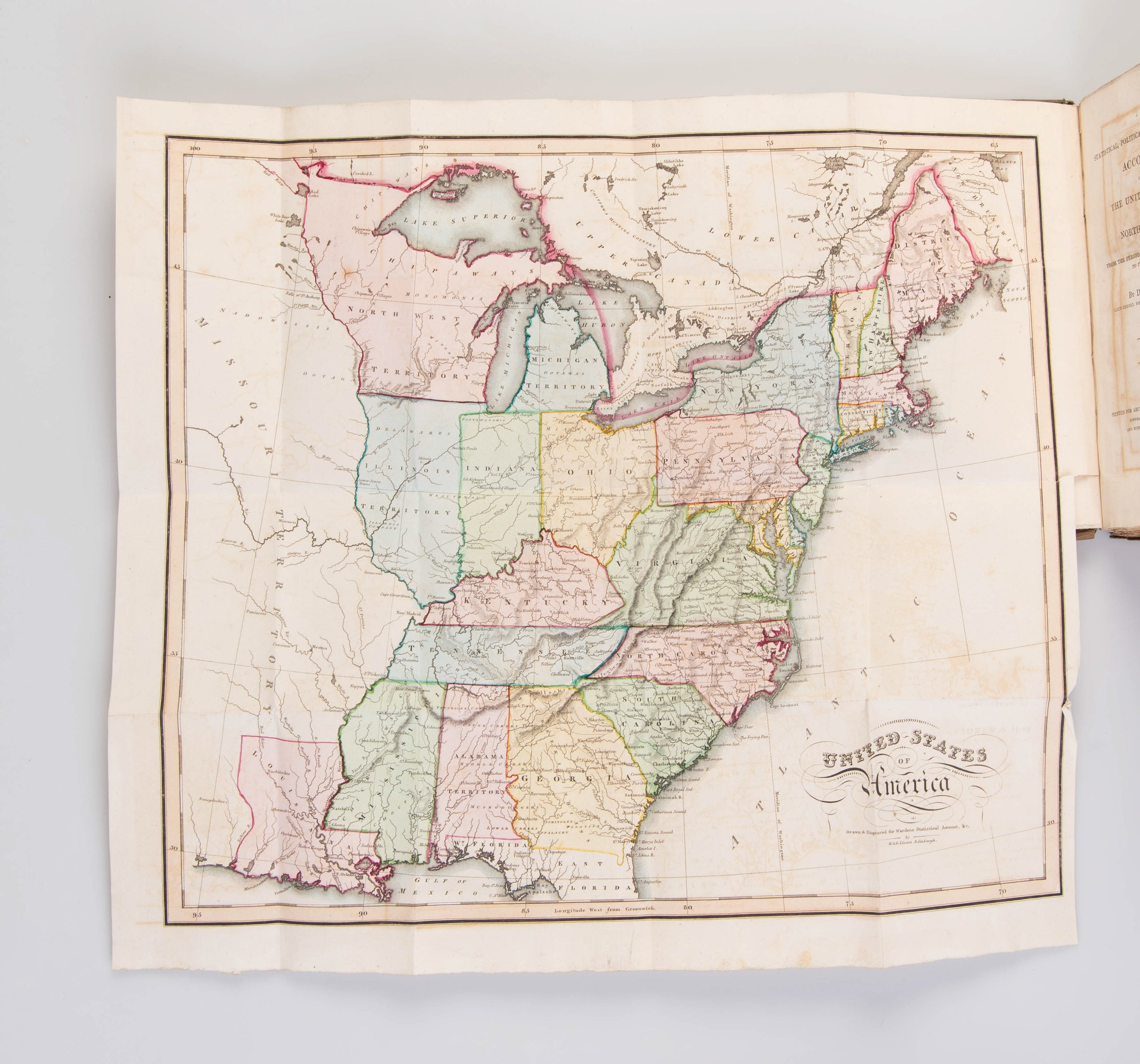 A Statistical, Political, and Historical Account of the United States of North America; from the Period of their First Colonization to the Present Day.