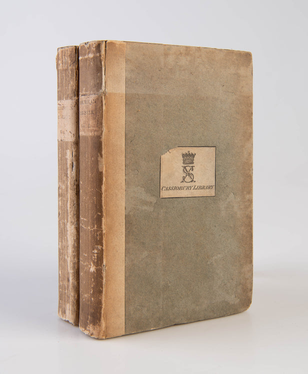 The American Register; or Summary Review of History, Politics and Literature.