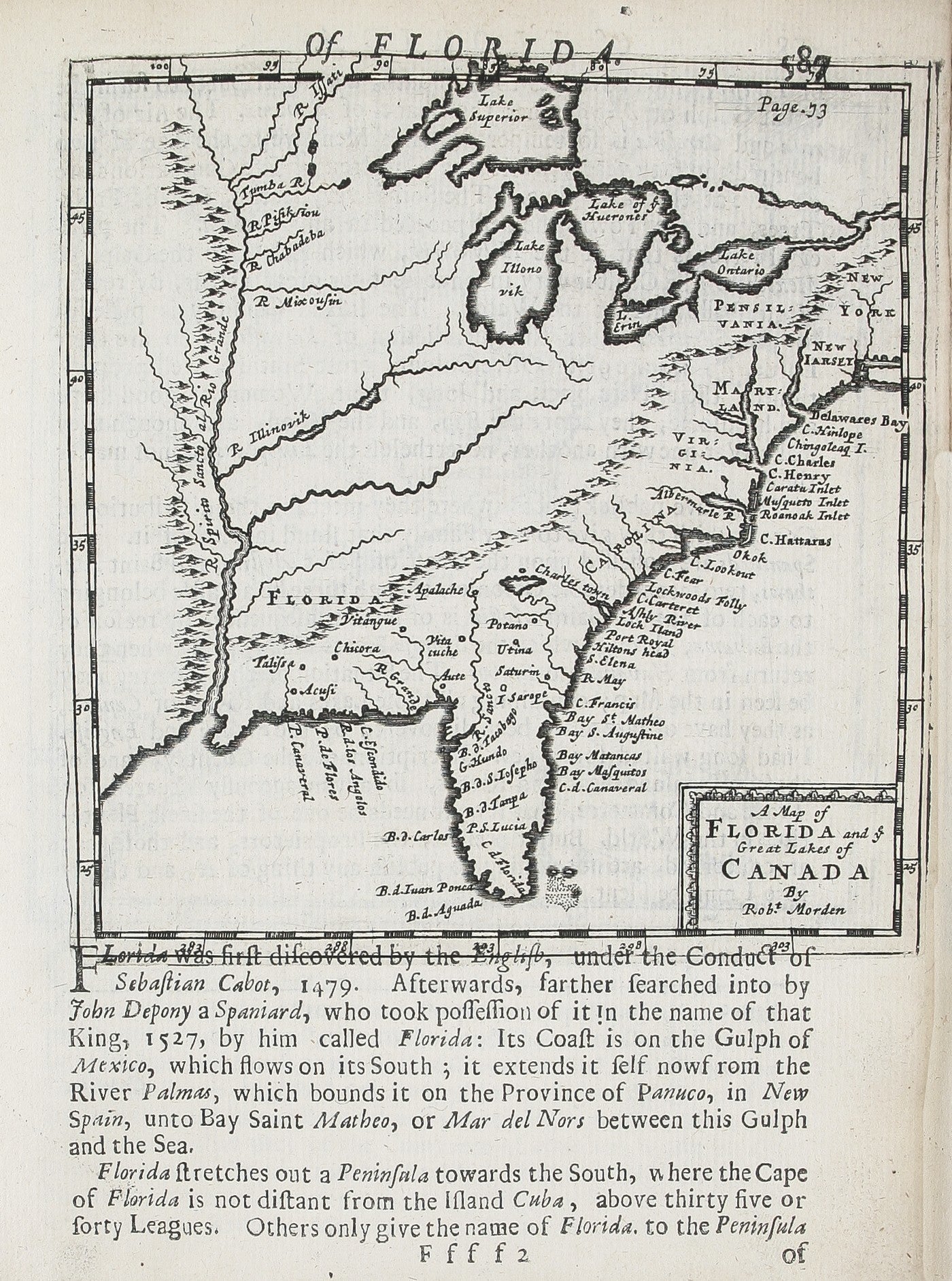 Geography Rectified: or, a Description of the World, in all its kingdoms, provinces, countries, islands, cities, towns, seas, rivers, bayes, capes, ports; ... Illustrated with seventy six Maps. ...