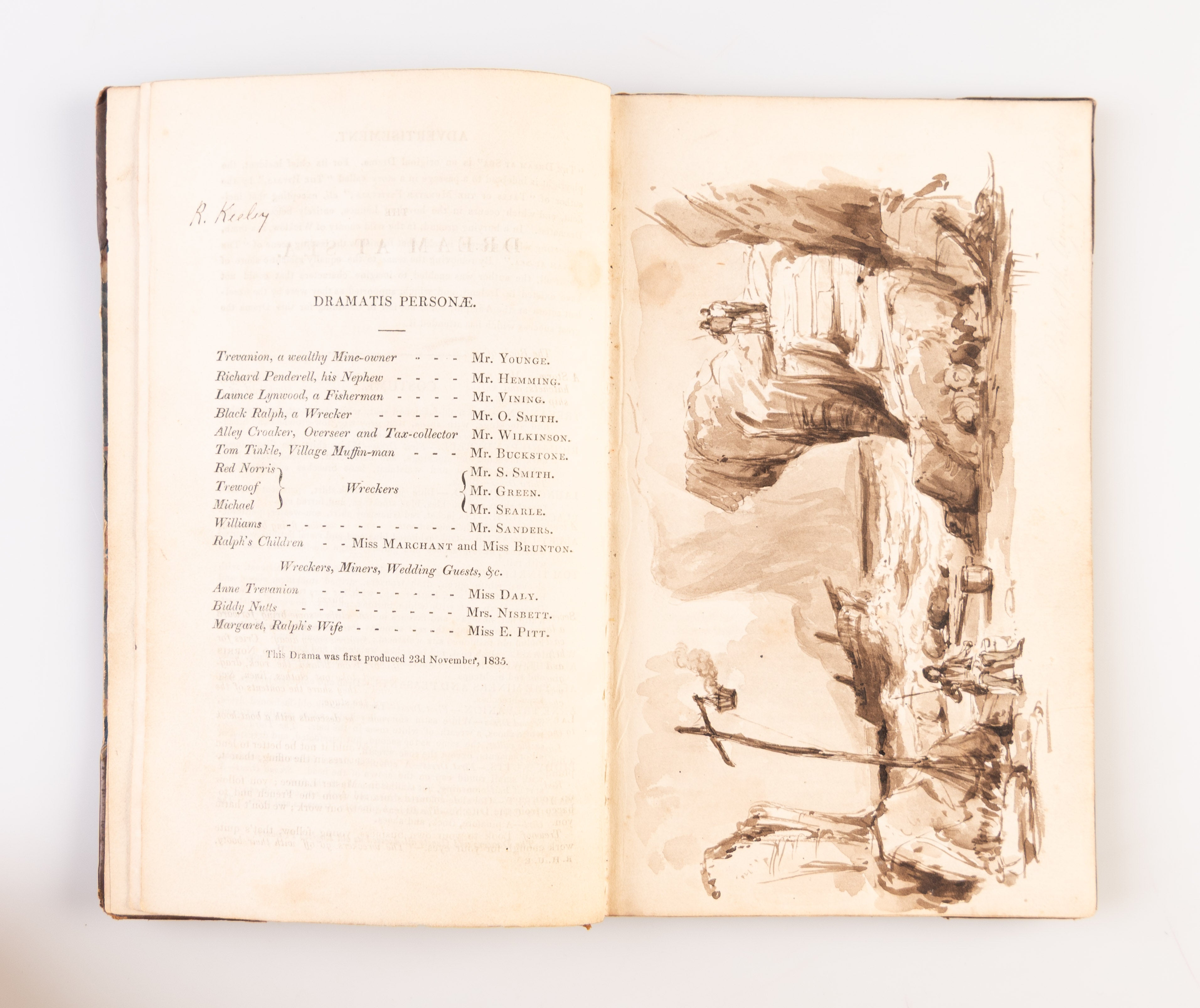The Dream at Sea; a Drama, in three… 1835.