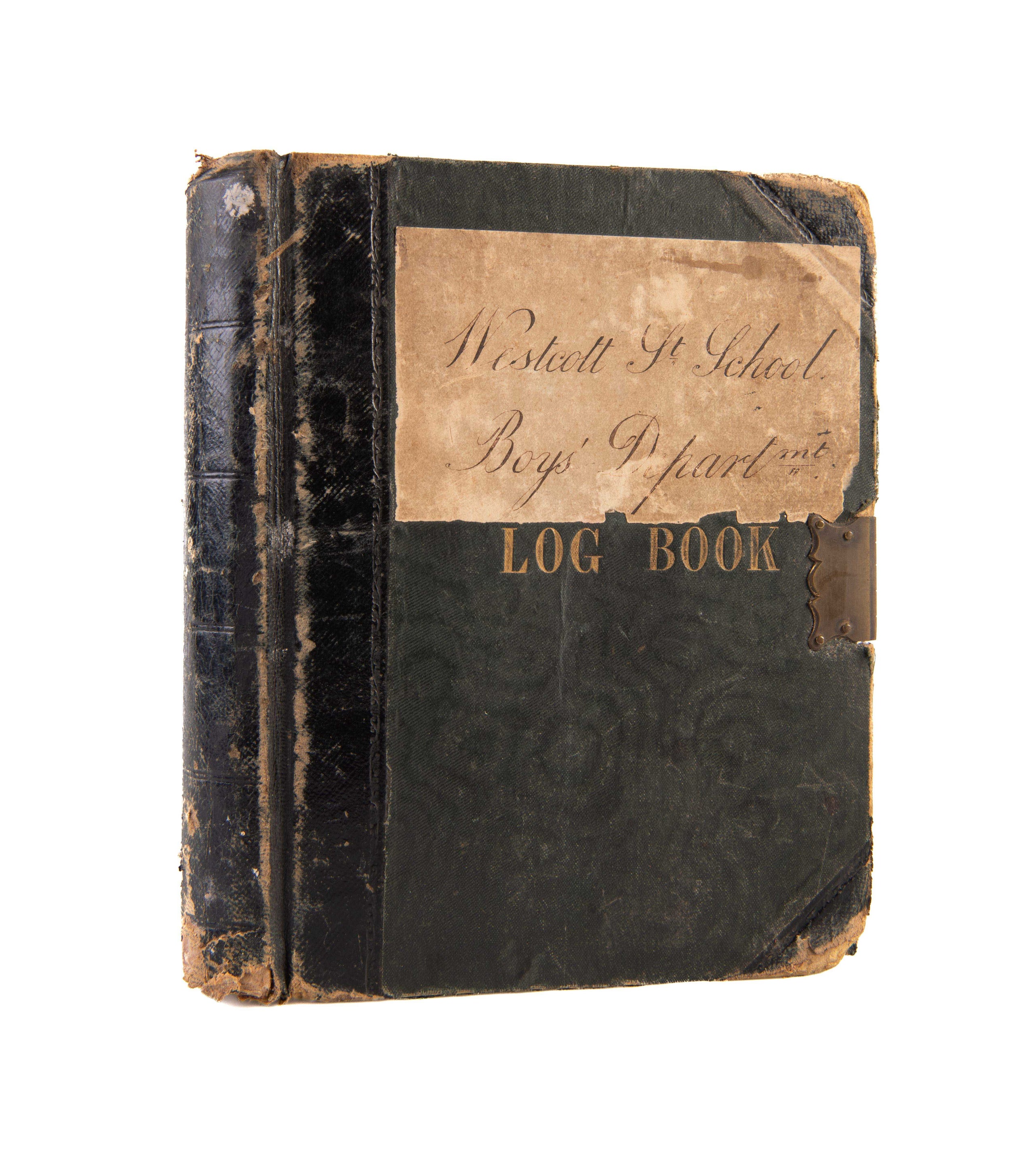 Log Book for Westcott Street Boy's Deptmt.