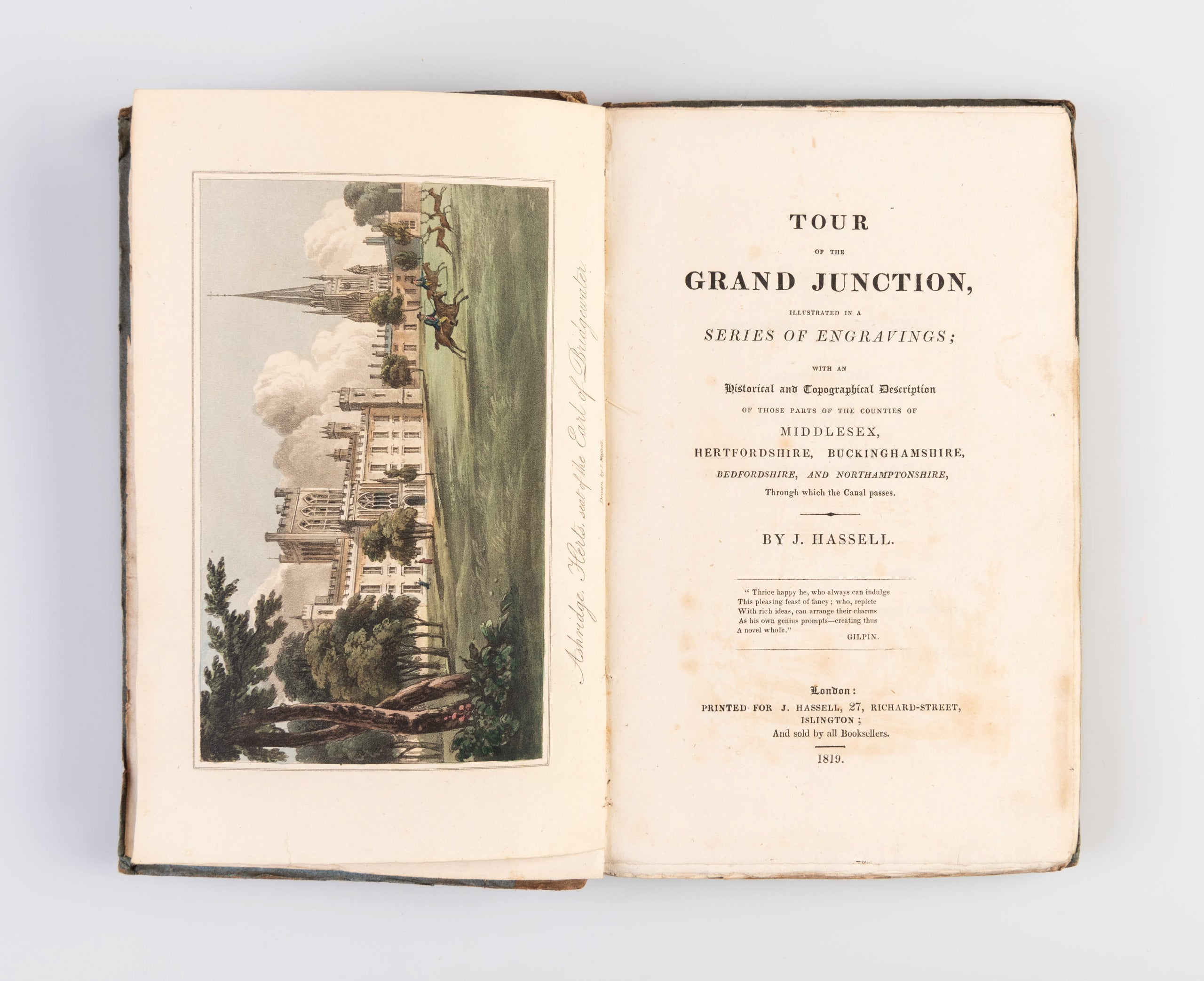 Tour of the Grand Junction, Illustrated in a Series of Engravings;