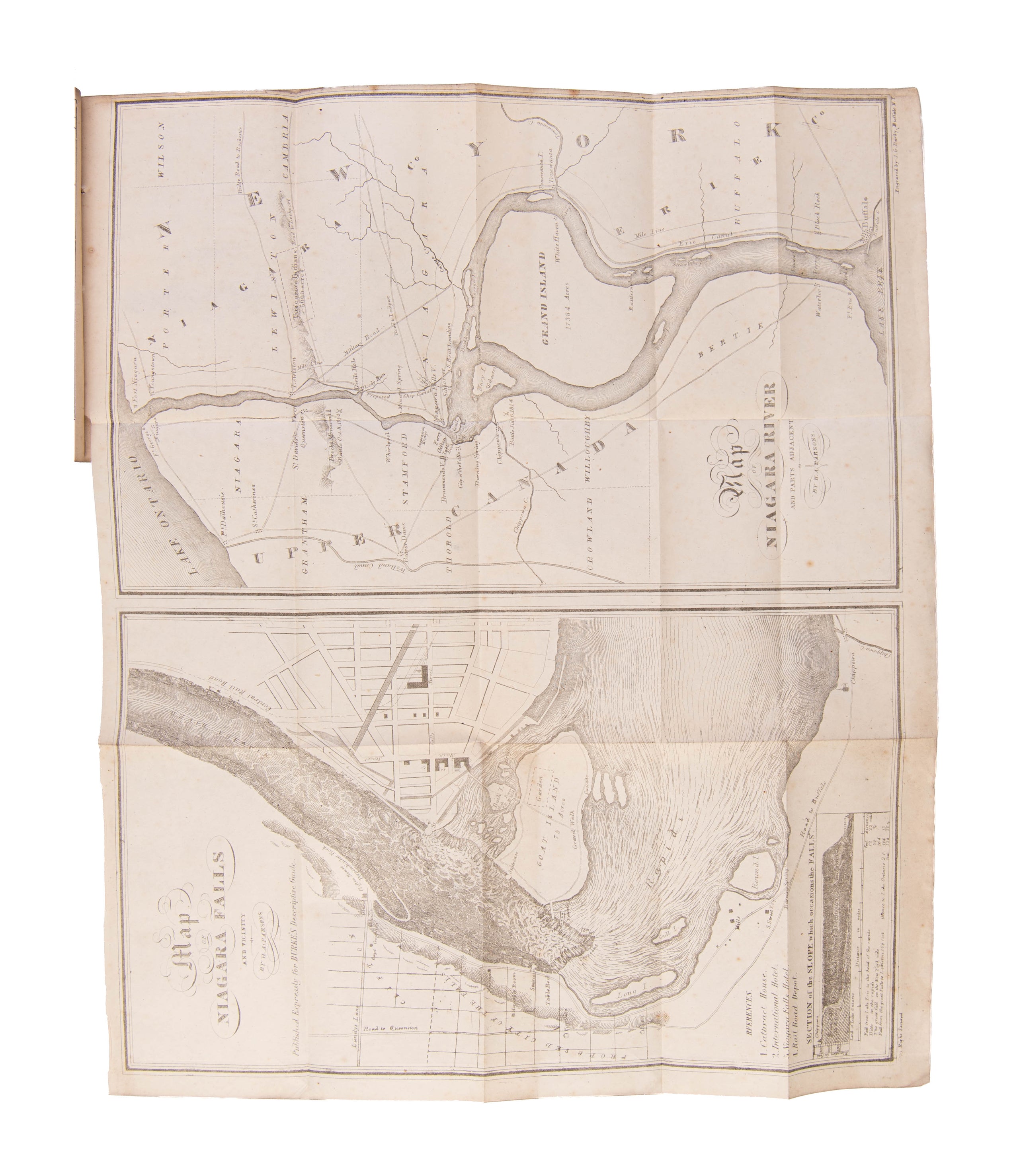 Burke's Descriptive Guide; or, the Visitor's Companion to Niagara Falls ...