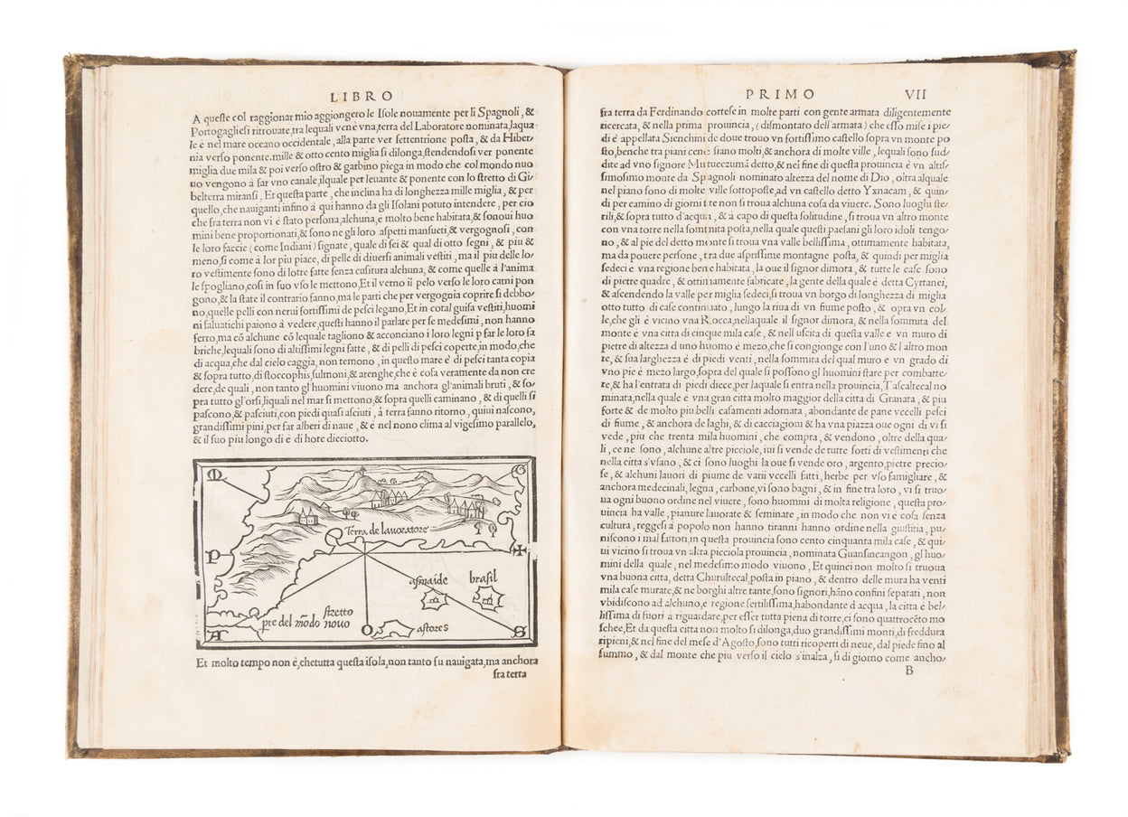 Isolario di ... Nel qual si ragiona ditutte l'Isole del mondo, con li lor nomi antichi & moderni, historie, fauole, & modi del loro viuere, & in qual parte del mare stanno, & in qual parallelo & clima giaciono...