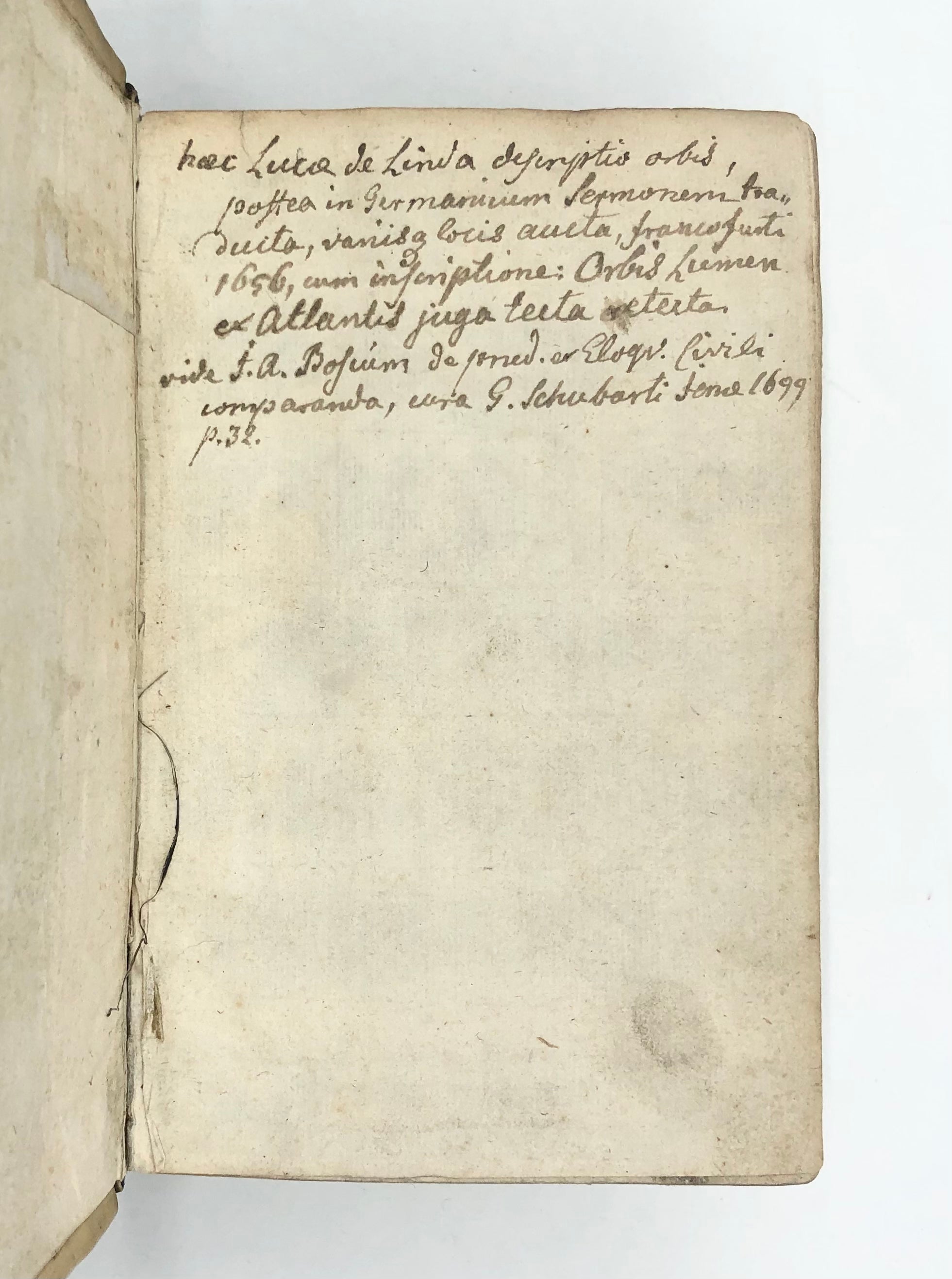 Descriptio Orbis & omnium ejus Rerumpublicarum. In qua Praecipua omnium Regnorum & Rerumpublicarum: