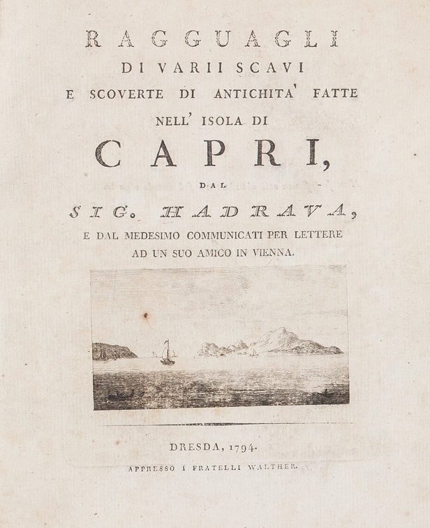 Ragguagli di varii scavi