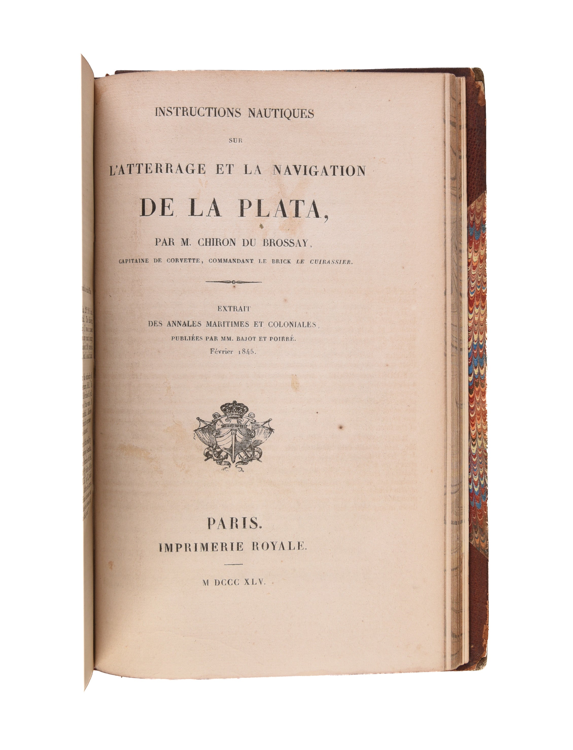 The Brasilian Navigator, or, a Sailing Directory for all the Coasts of Brasil, etc., from the River Para to the Rio de la Plata...