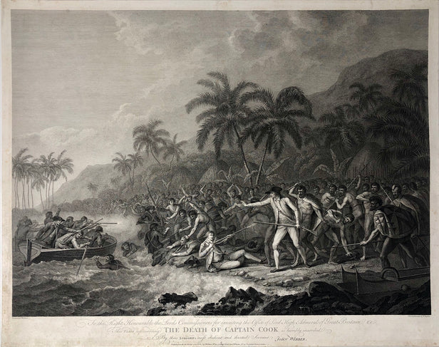 The Death of  Captain Cook.