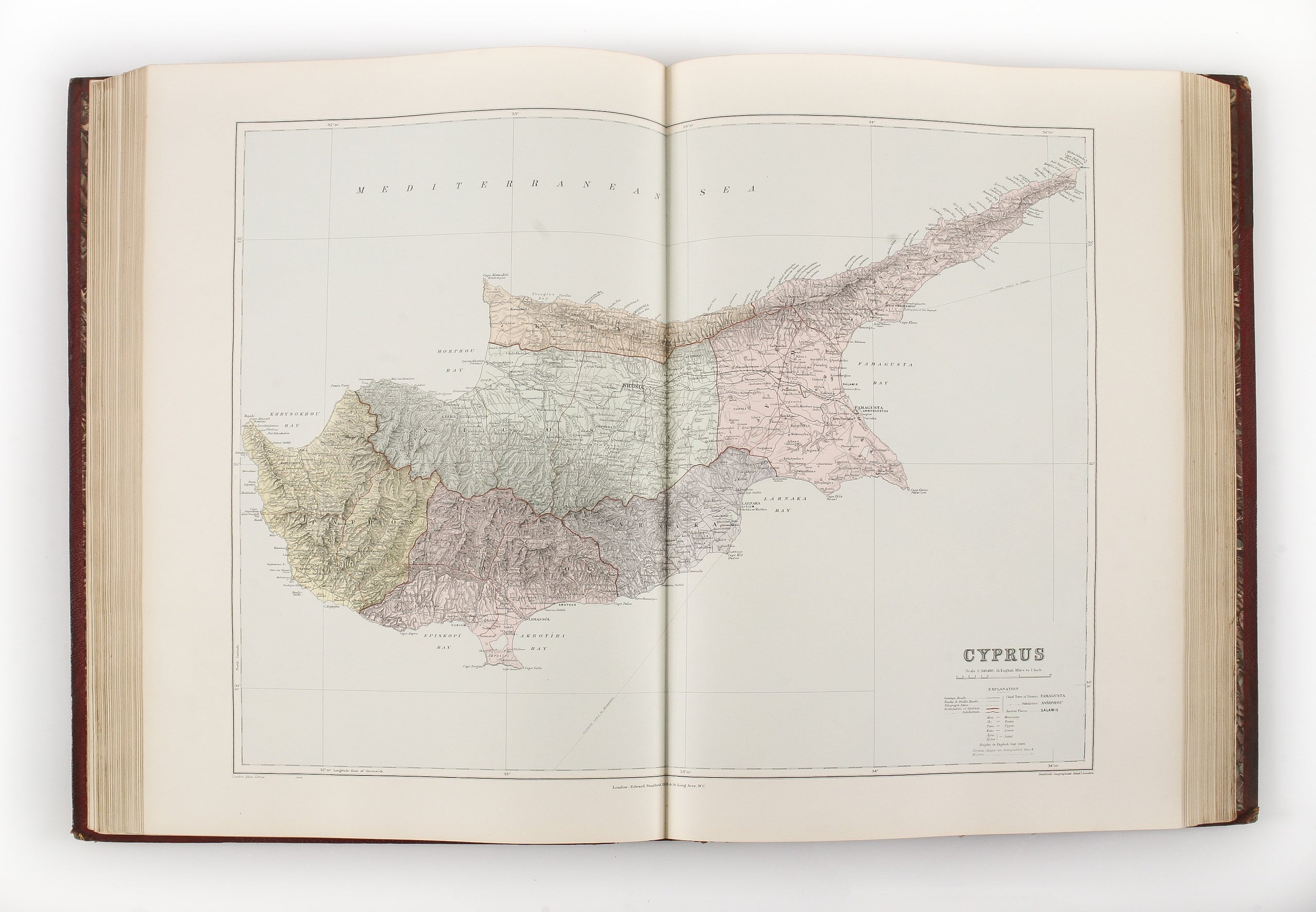 Stanford's London Atlas of Universal Geography, exhibiting the Physical and Political Divisions of the Various Countries of the World.