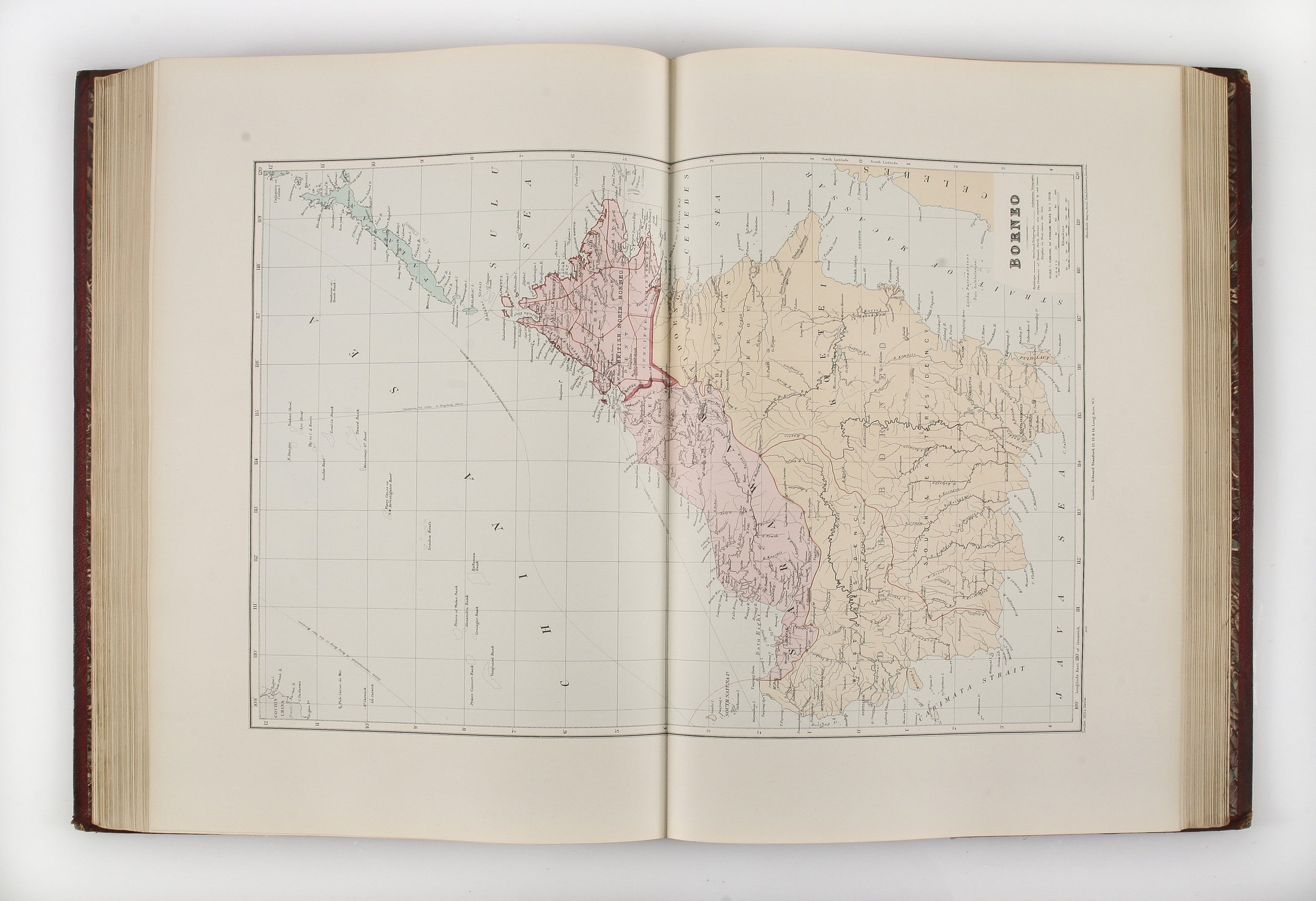 Stanford's London Atlas of Universal Geography, exhibiting the Physical and Political Divisions of the Various Countries of the World.