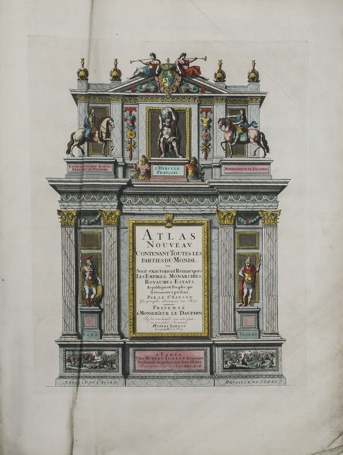 Atlas Nouveau, Contenant Toutes les Parties du Monde...