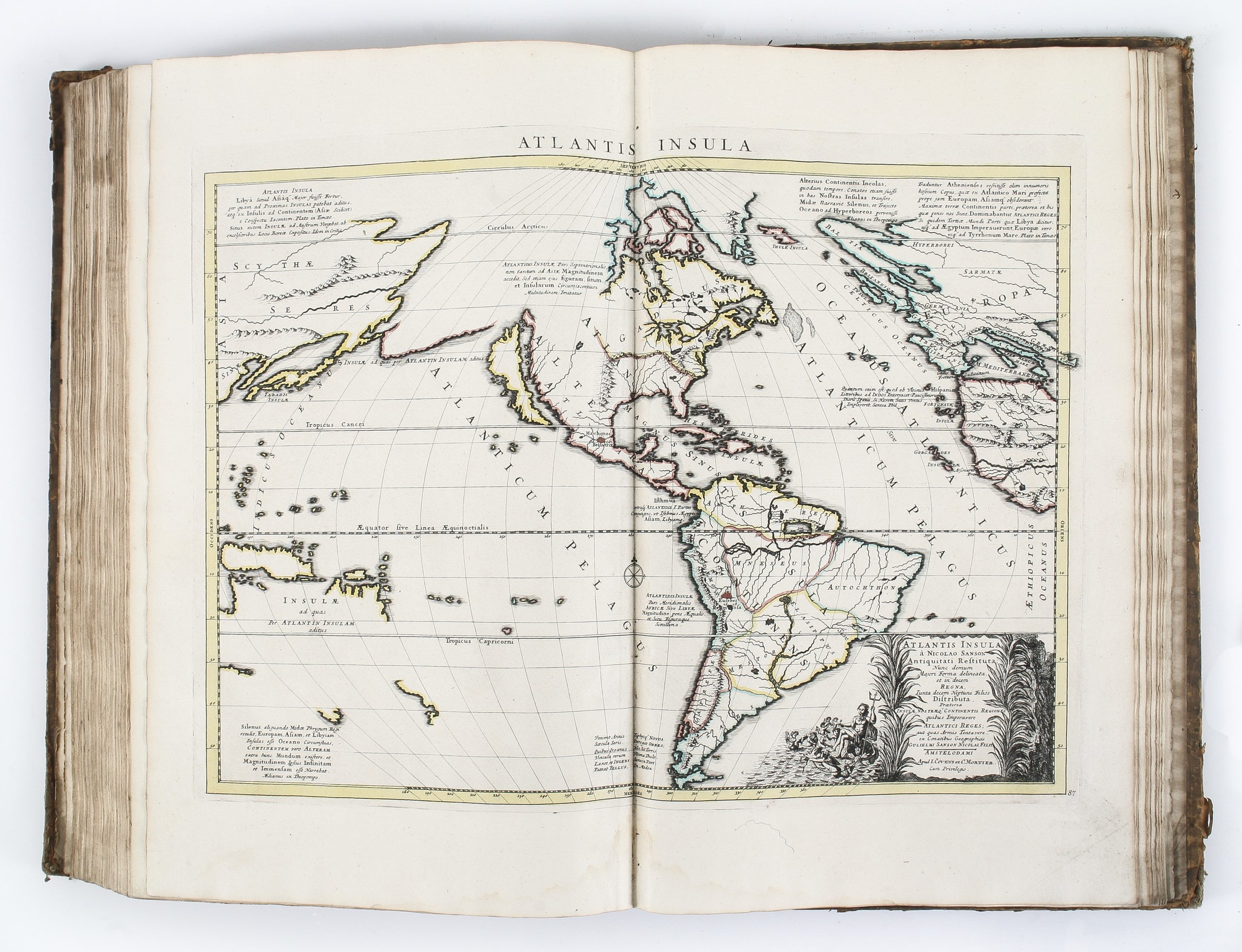 Atlas Antiquus, Sacer, Ecclesiasticus et Profanus; In quo Terrae Sanctae variae divisiones, Dioiesesium Patriarchalium & Episcopalium limites, Orbisque universus antiquus, prout erat olim excultus & divisus, oculis subjiciuntur; ... Collectus ex Tabulis G