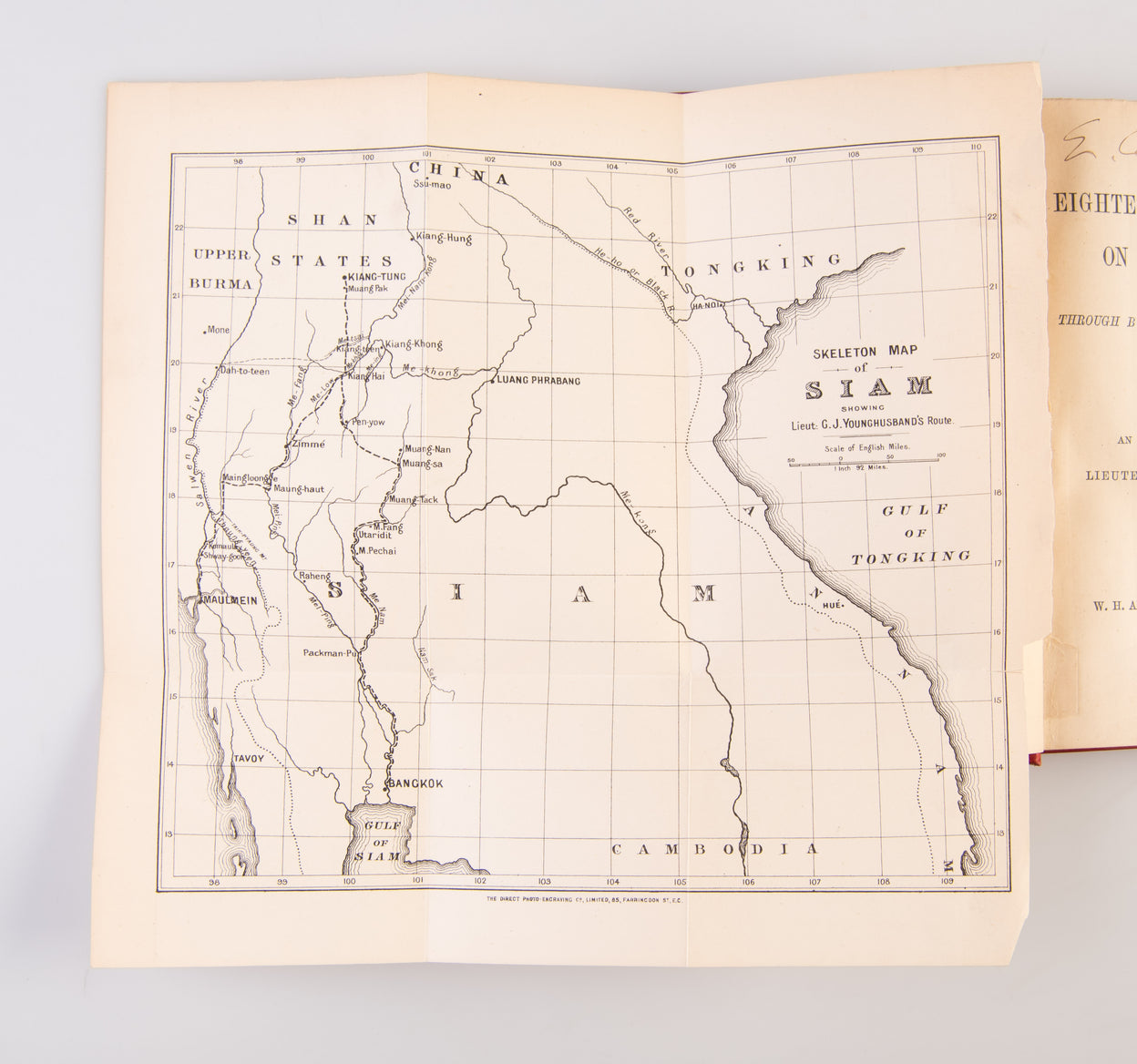 Eighteen hundred miles on a Burmese Tat through Burma, Siam, and the Eastern Shan States.