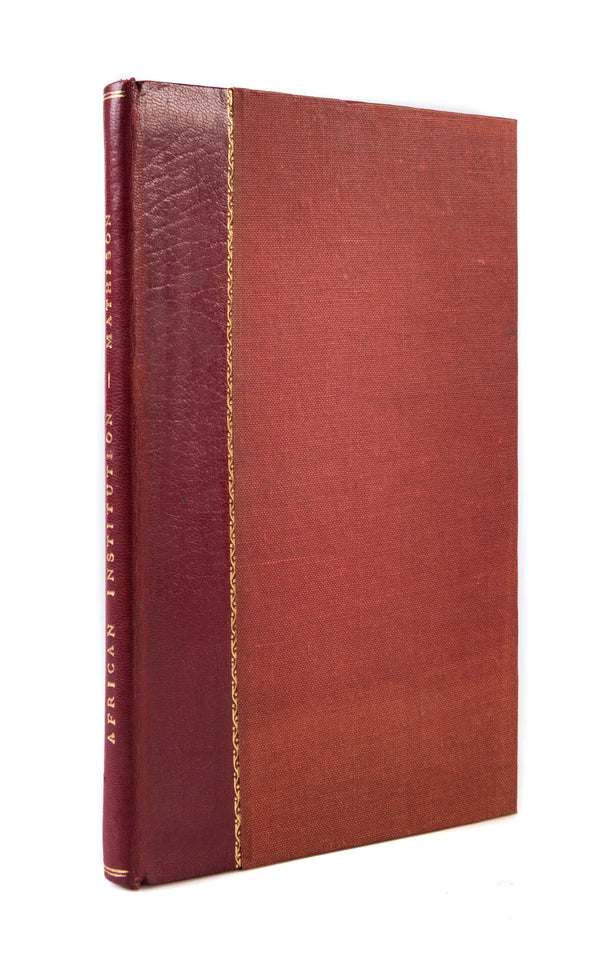 A Short Review of the Reports of the African Institution, and of the Controversy with Dr. Thorpe, with Some Reasons against the Registry of Slaves in the British Colonies.