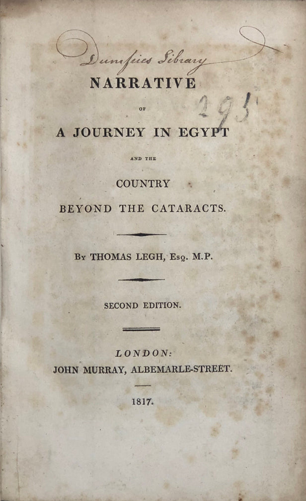 Narrative of a Journey in Egypt