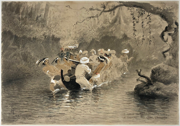 A series of watercolours relating to the last voyage of the Sunbeam with Lady Brassey.