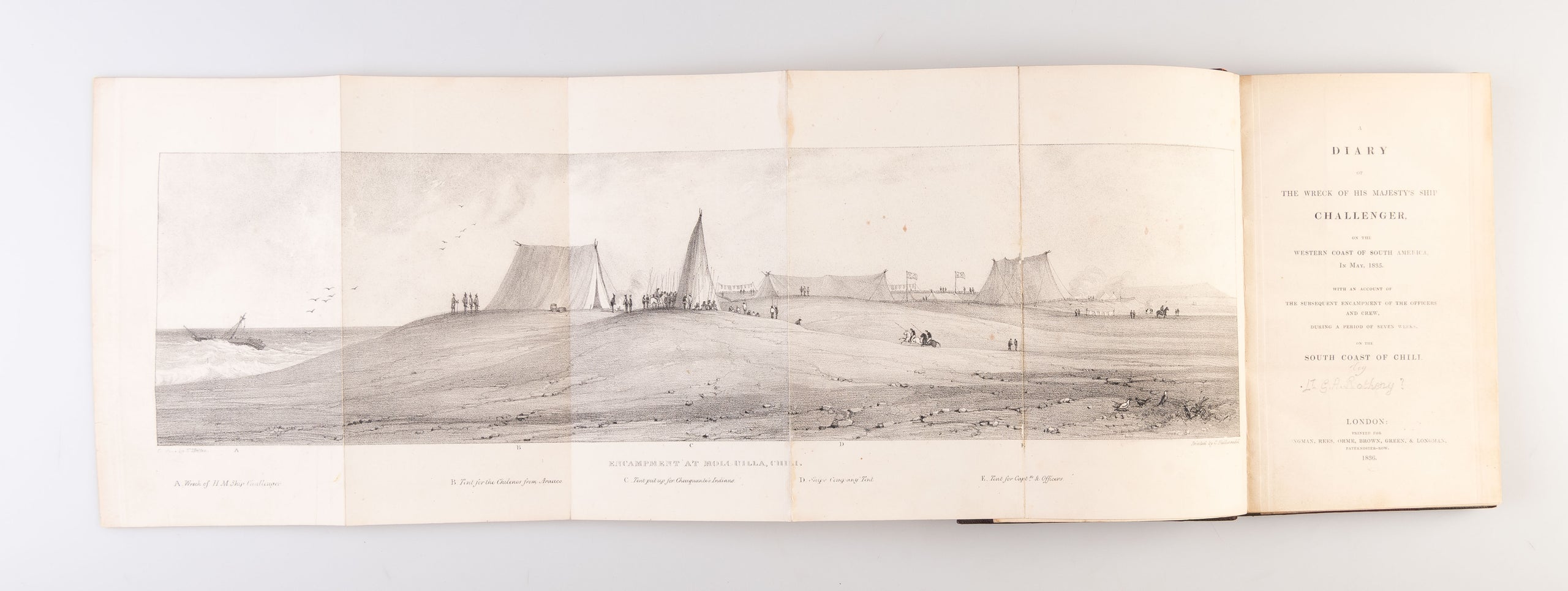 A Diary of the Wreck of his Majesty's ship Challenger, on the Western Coast of South America in May, 1835.