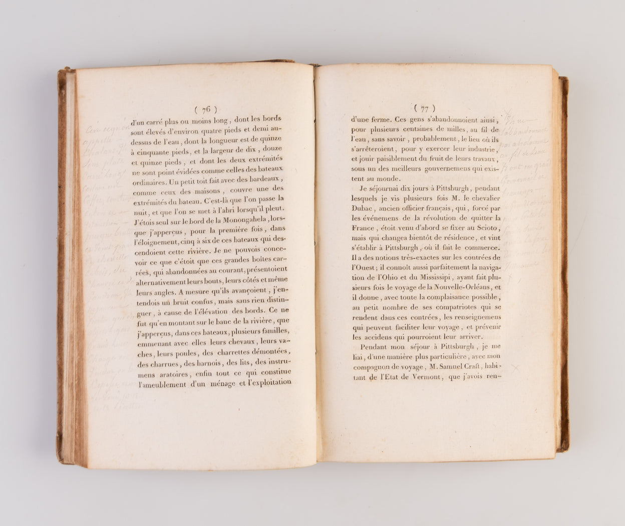 Voyage à l'Ouest des Monts Alléghanys, dans les états de l'Ohio du Kentucky et du Tennessée, et retour à Charleston par les Hautes-Carolines; contenant des détails sur l'état actuel de l'agriculture...ainsi que des renseigmenets sur les rapports commercia