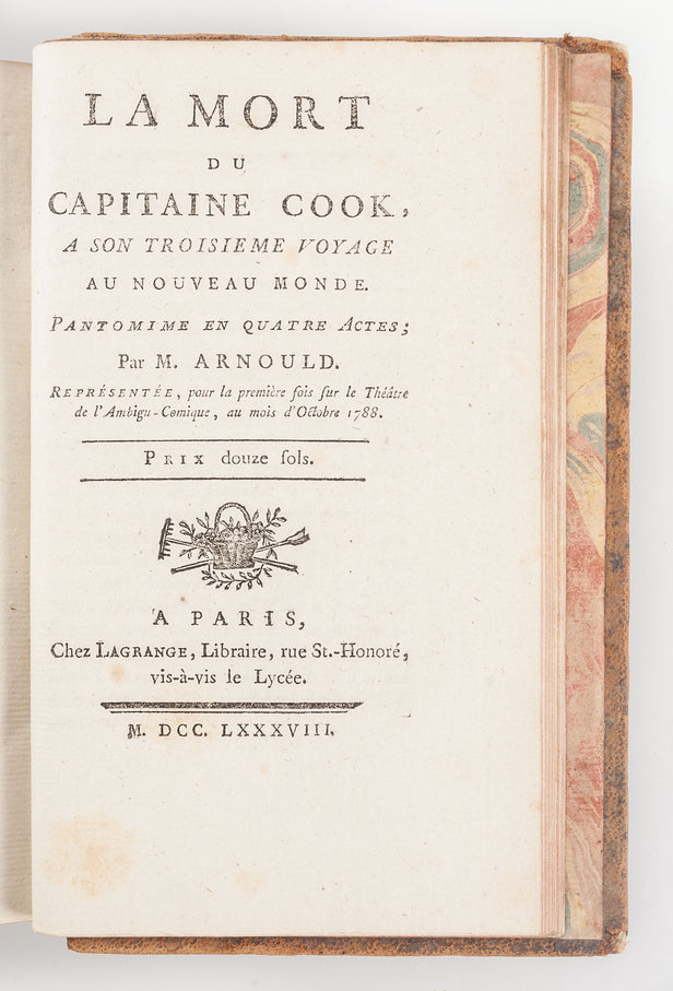 La Mort du capitaine Cook, a son troisieme voyage au nouveau monde.