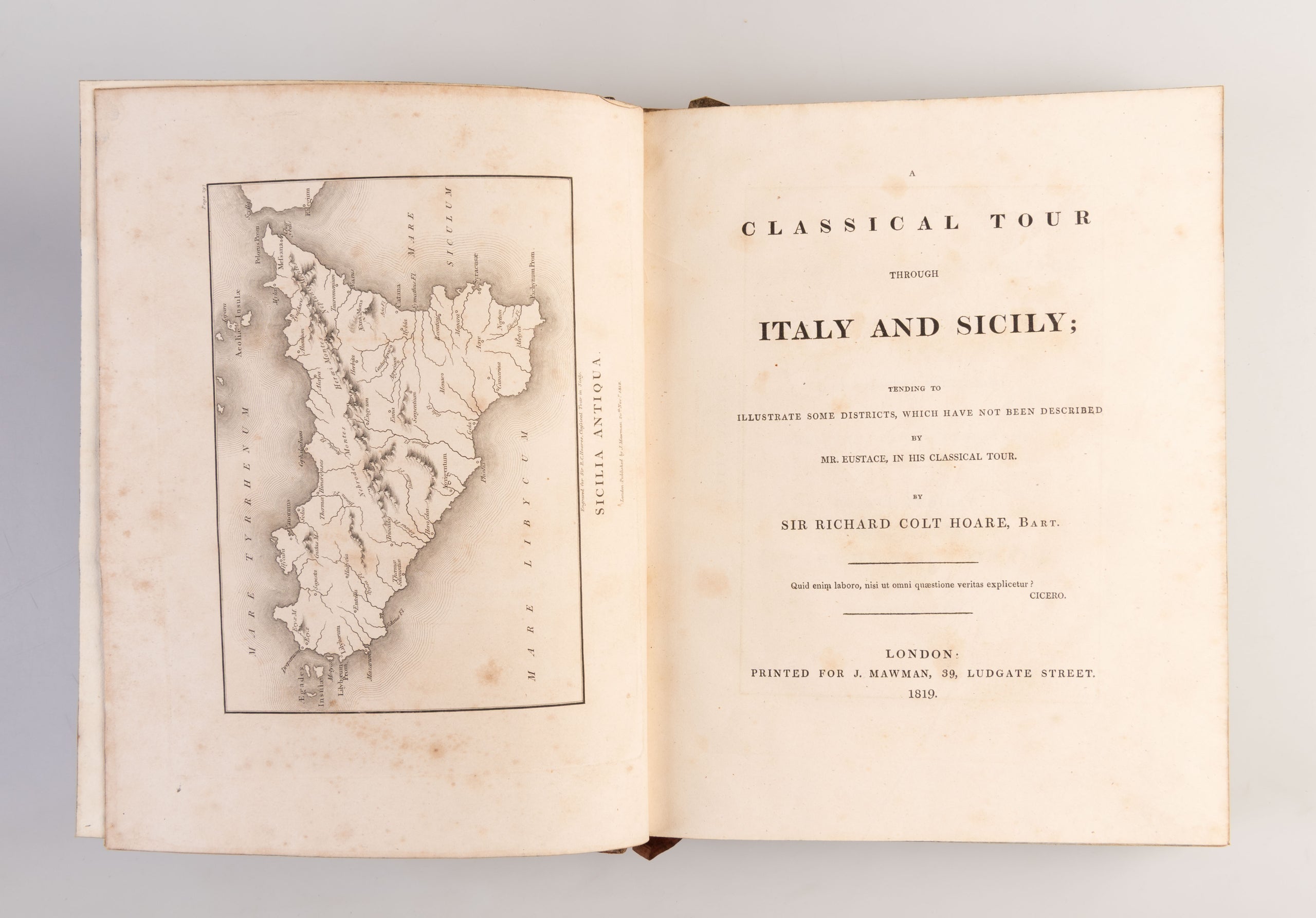 A Classical Tour through Italy and Sicily;