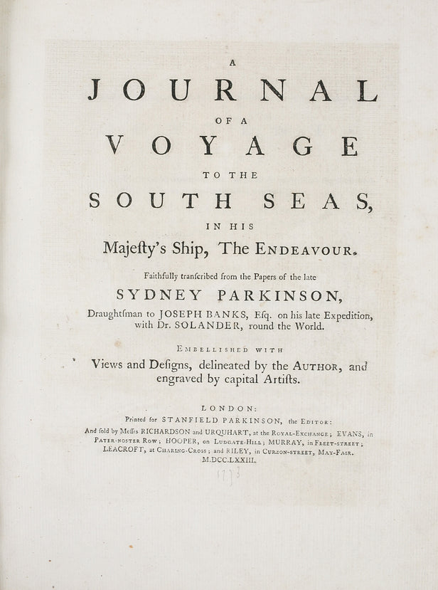 A Journal of a Voyage to the South Seas,