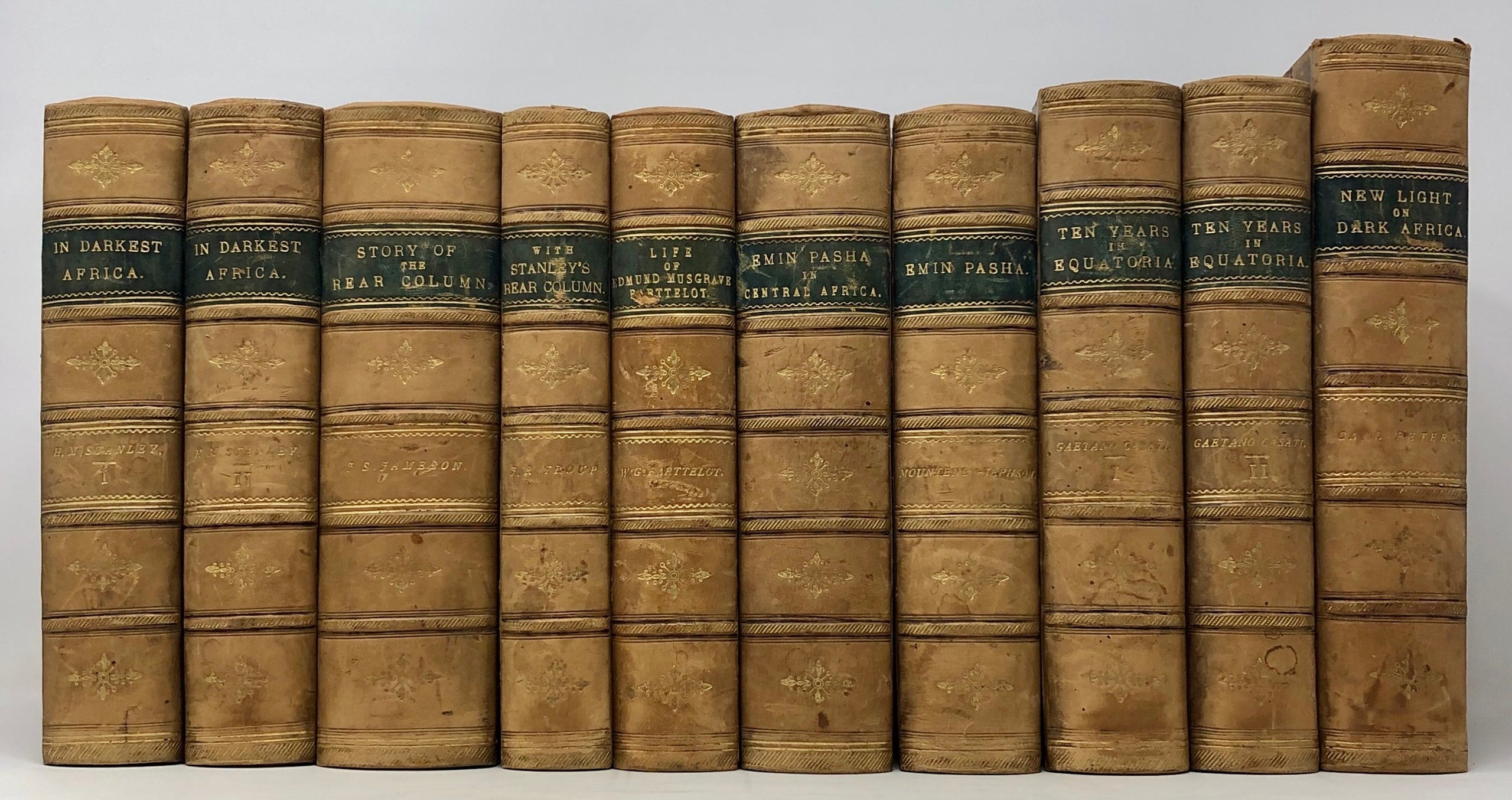 EMIN PASHA RELIEF EXPEDITION COLLECTION 10 VOLS