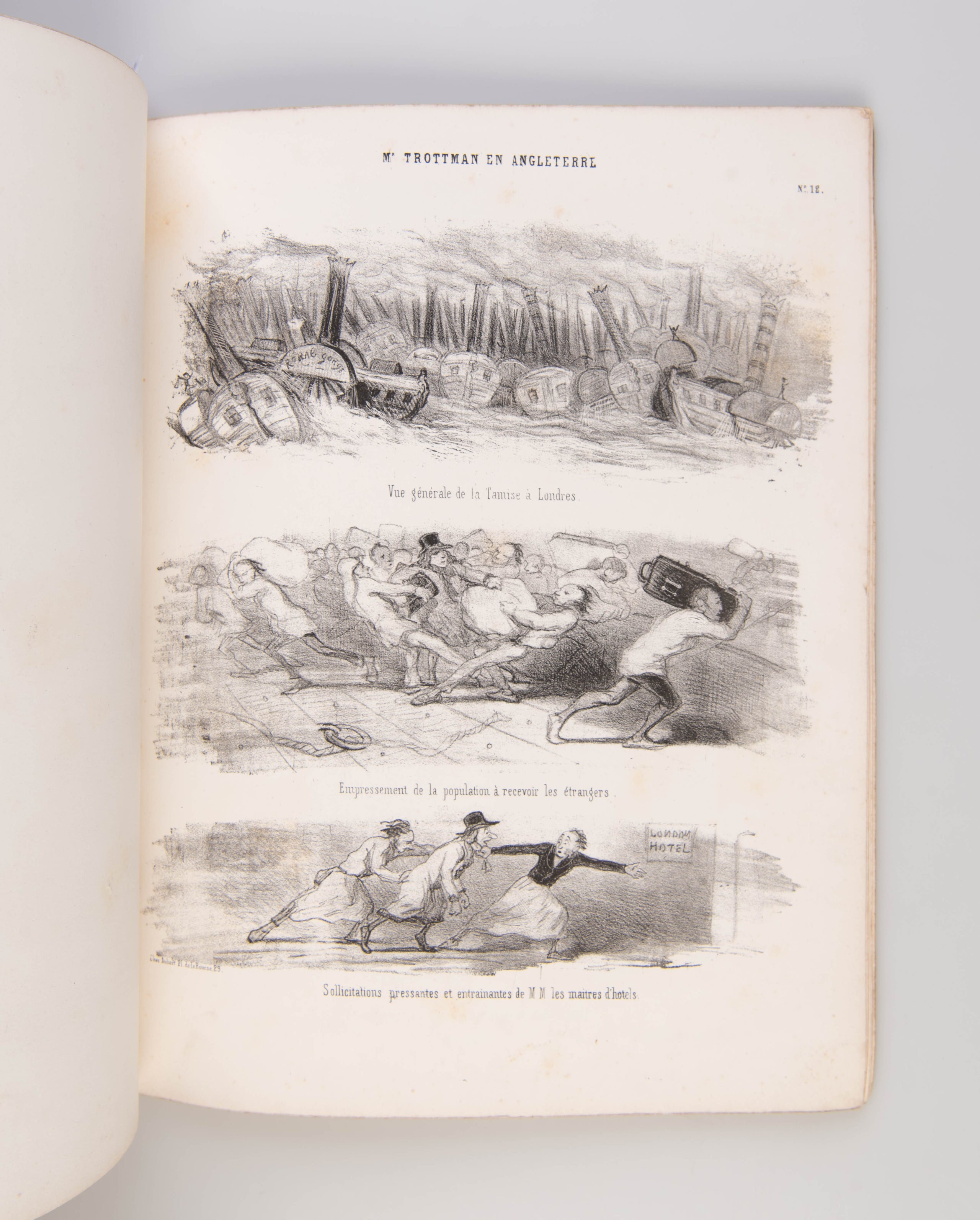 Impressions Lithographiques de Voyage par M.M.Trottman & Cham.
