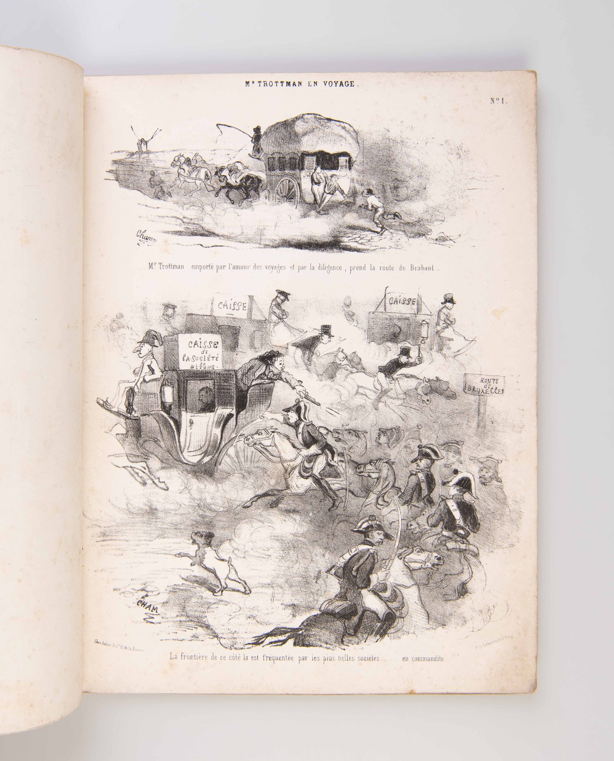 Impressions Lithographiques de Voyage par M.M.Trottman & Cham.