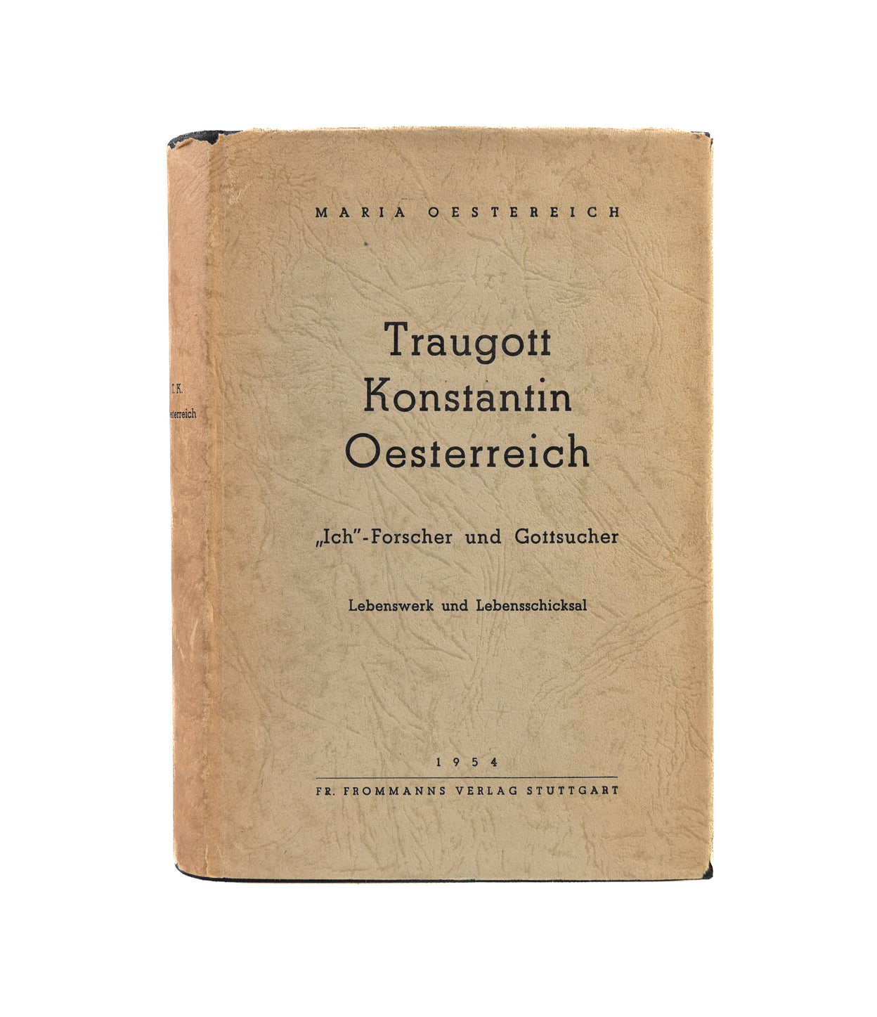 Traugott Konstantin Oesterreich. 