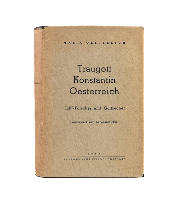 Traugott Konstantin Oesterreich. 