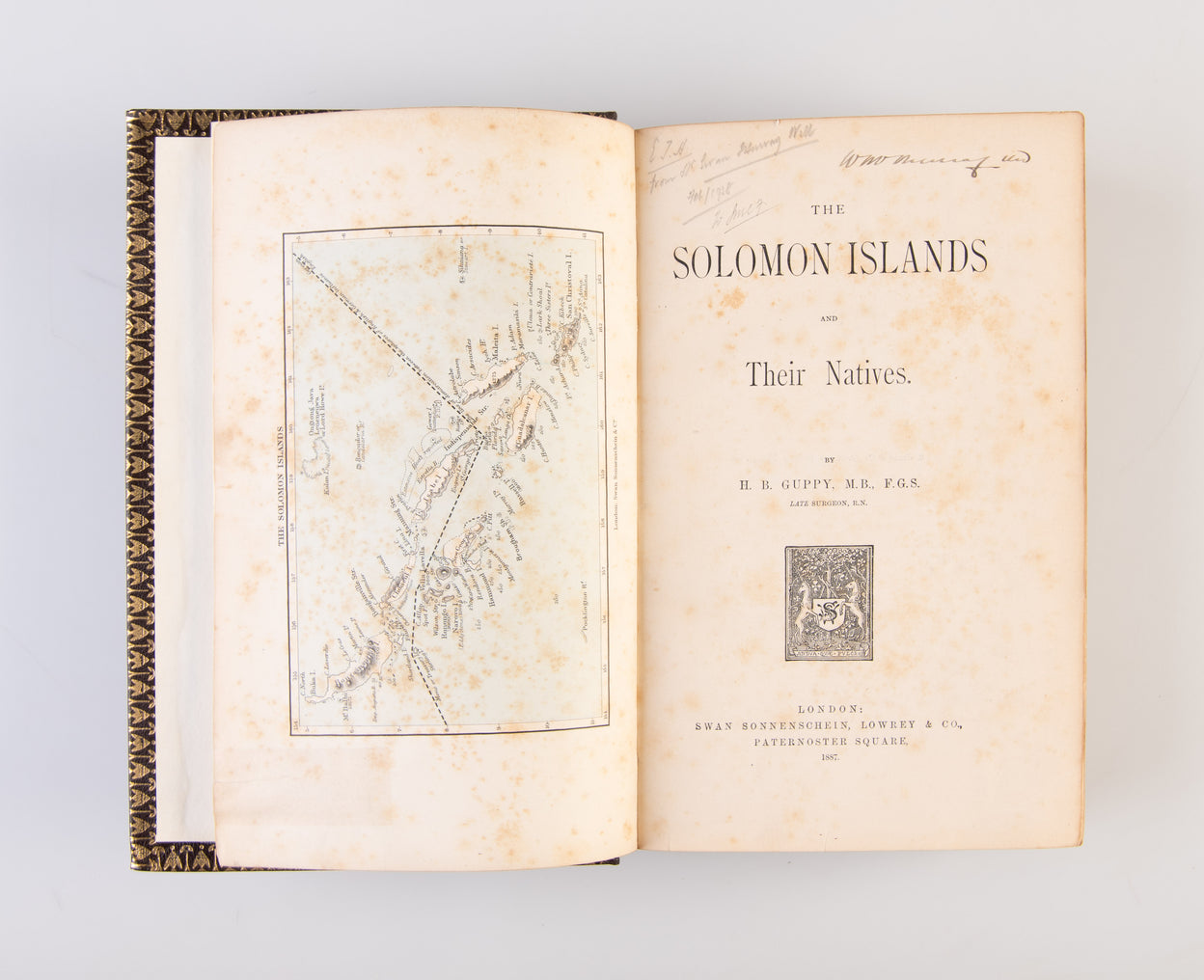 The Solomon Islands and their Natives.