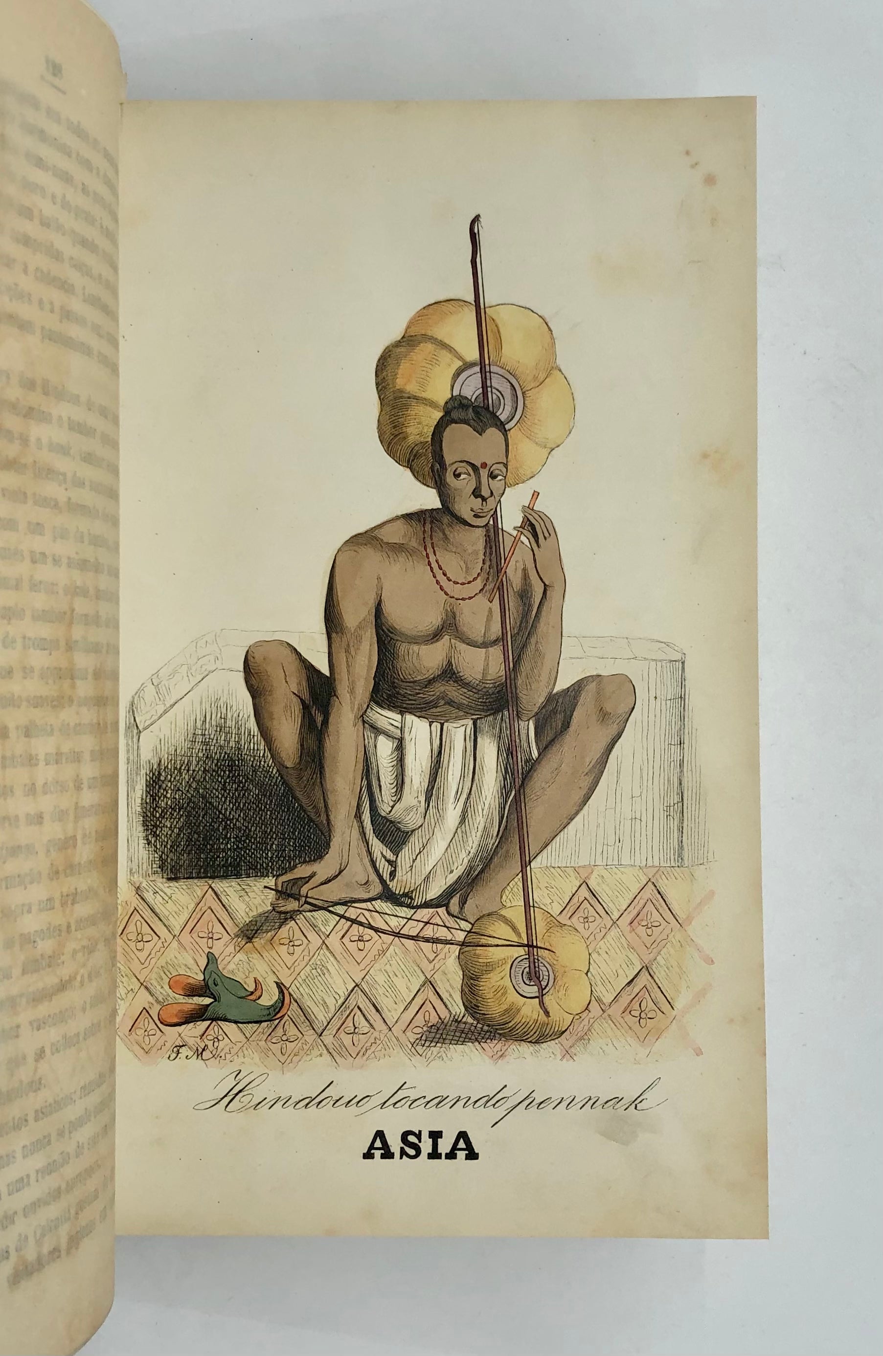 Costumes Usos e Trajos de todos os Povos do Mundo....Asia - India. Translated from the French by Francisco Ludovino de Sousa Freitas Sampaio.