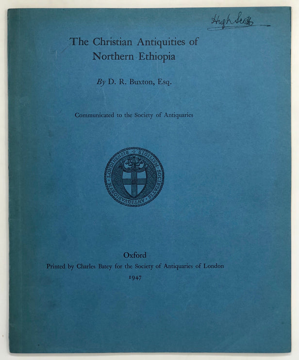 The Christian Antiquities of Northern Ethiopia. Communicated to the Society of Antiquaries.