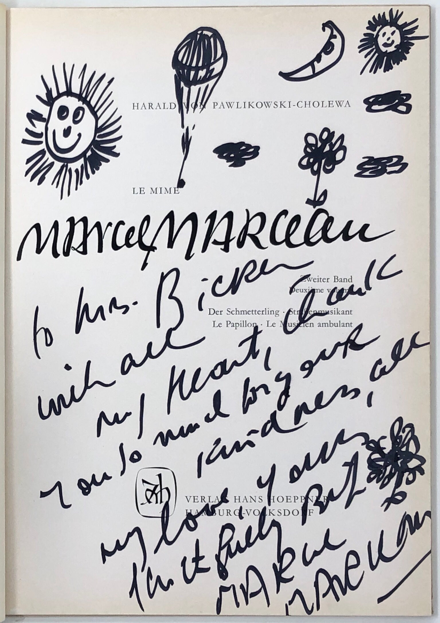 Marcel Marceau. Le Mime.