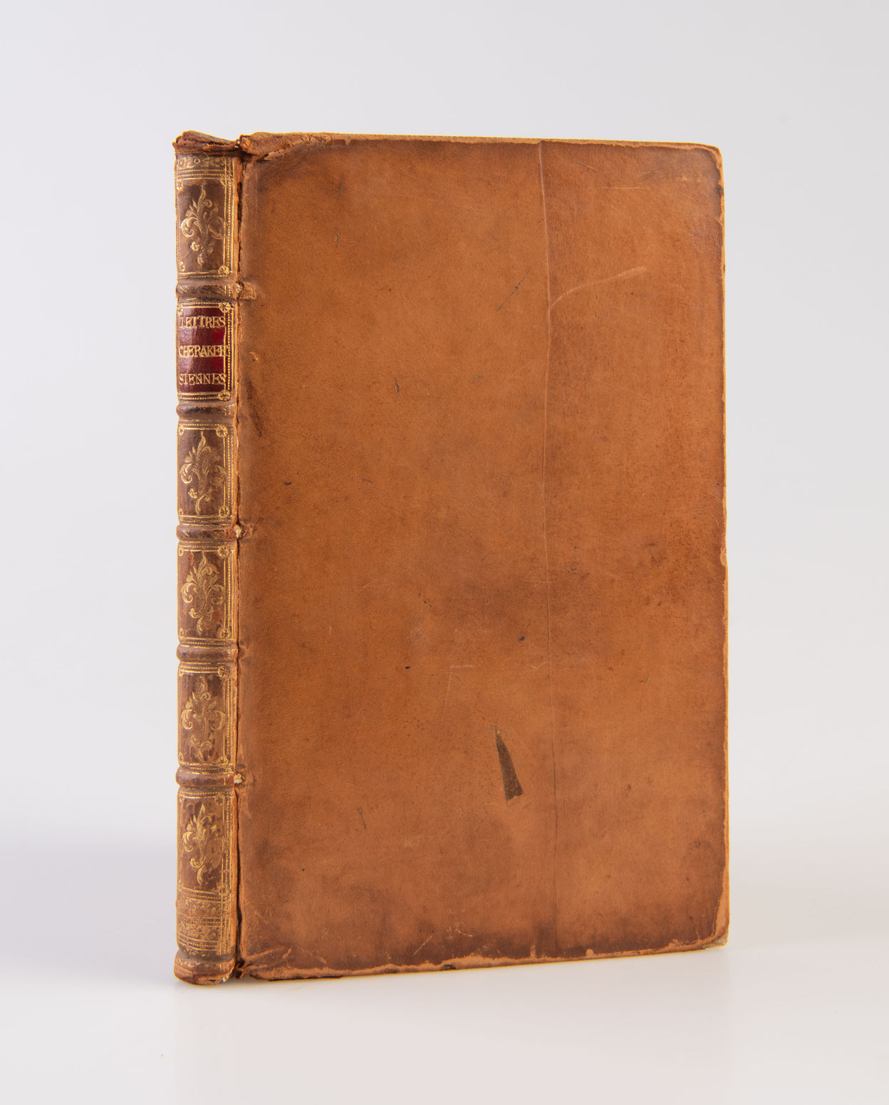 Lettres Cherakeesiennes mises en Francois de la Traduction Italienne.