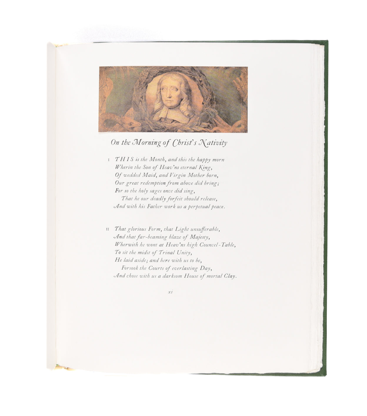 On the Morning of Christ's Nativity. Milton's Hymn, with illustrations by William Blake.