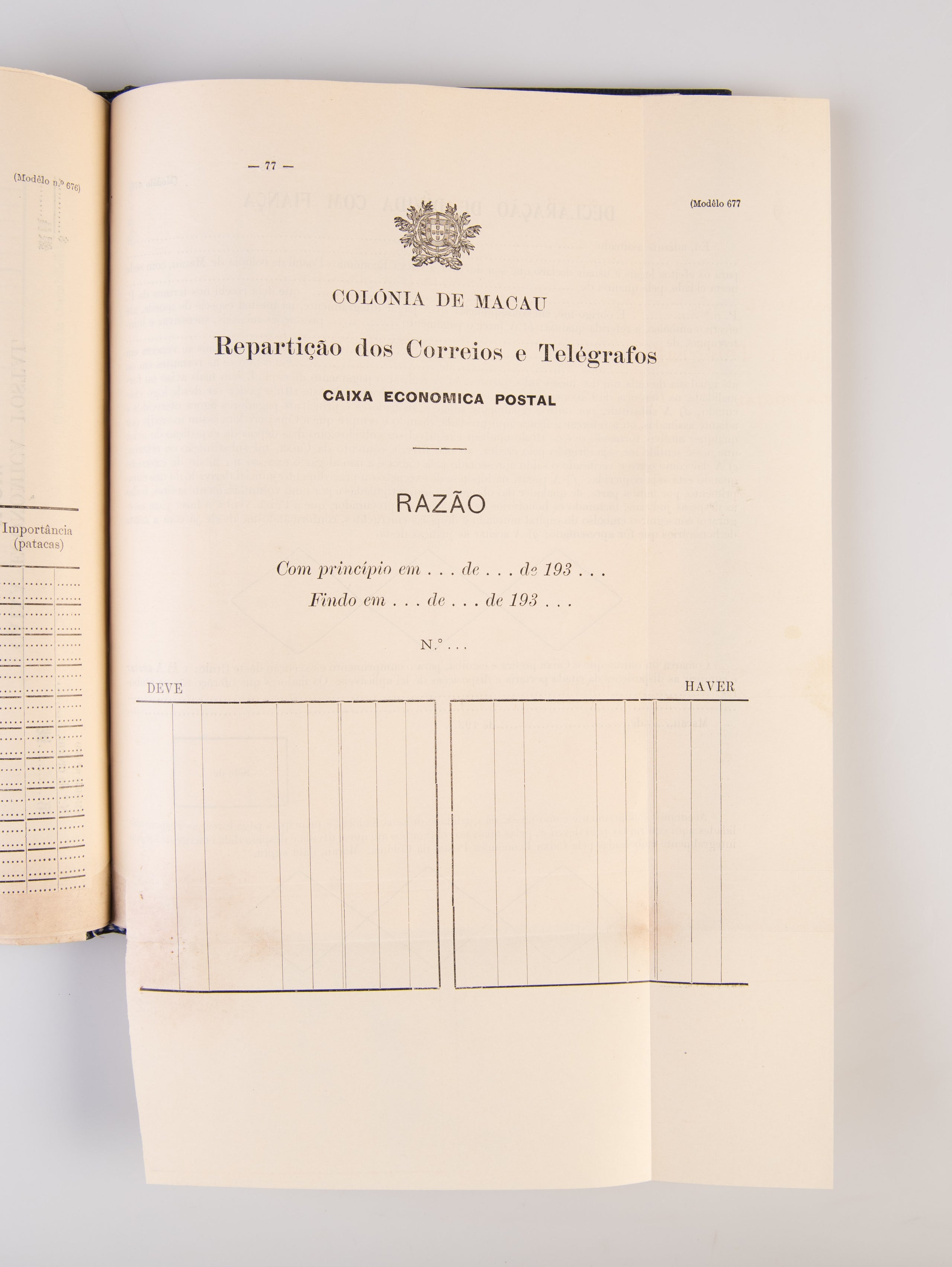 Regulamento da Caixa Economica Postal.