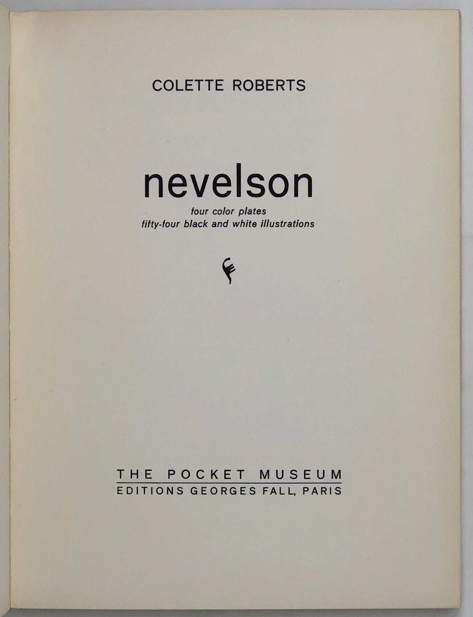 Nevelson.