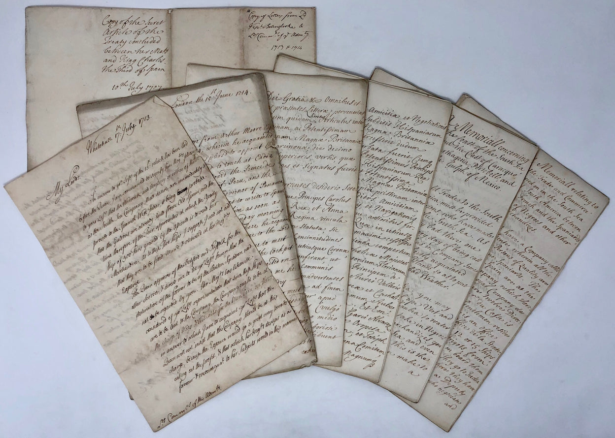 Bolingbroke Papers (manuscripts and letters): British Trade in Spanish America