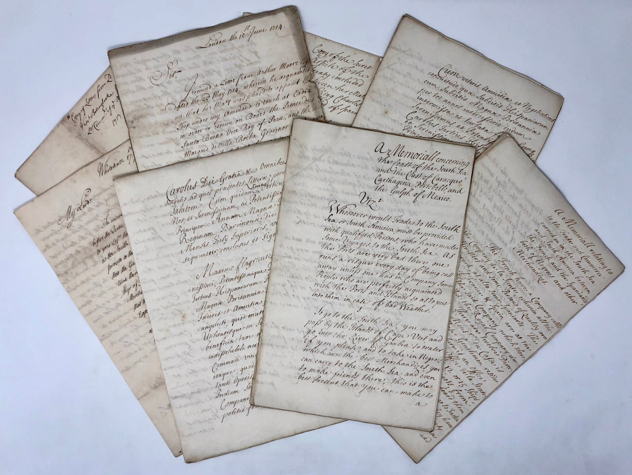 Bolingbroke Papers (manuscripts and letters): British Trade in Spanish America